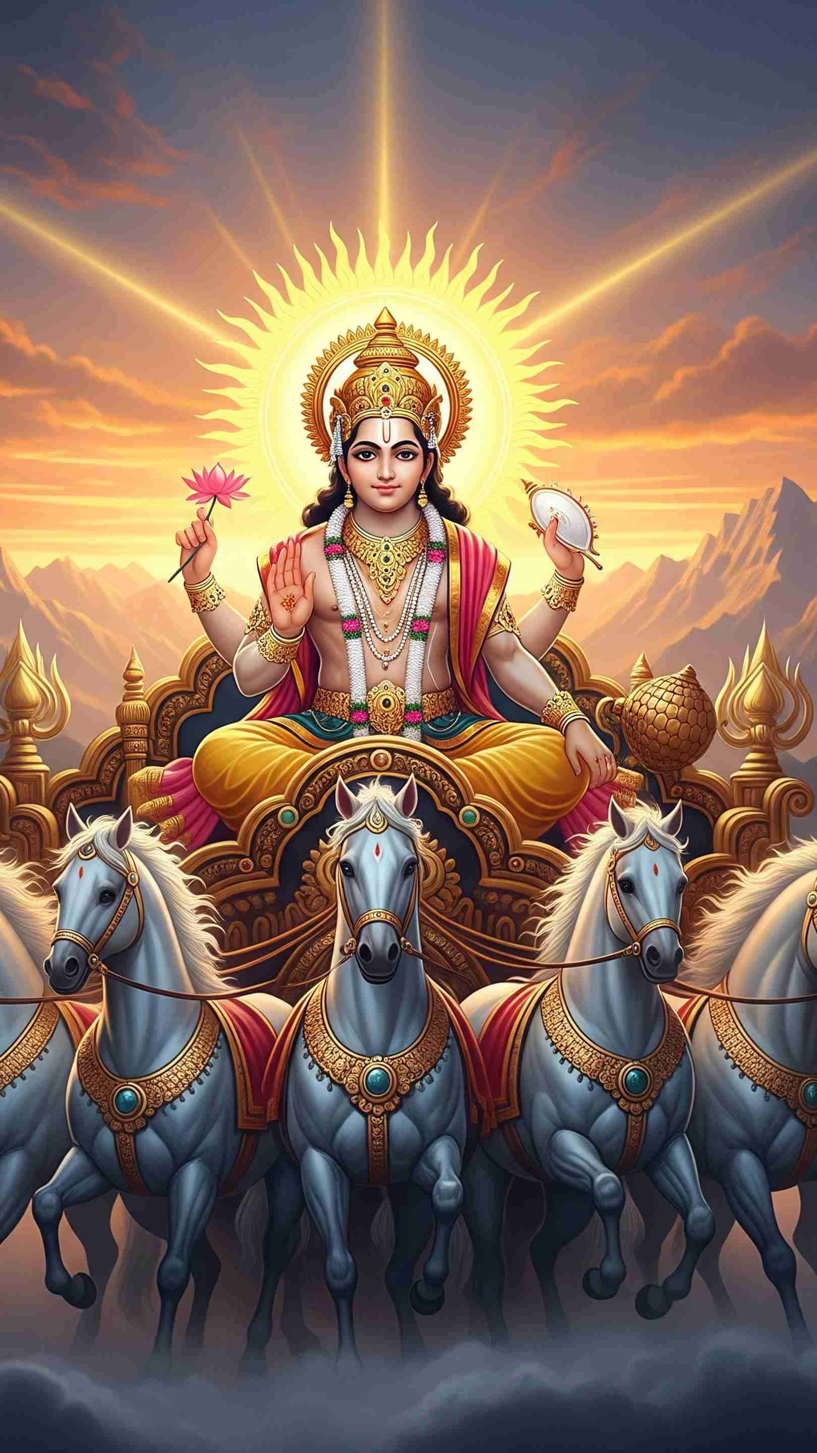 Surya Dev Wallpaper