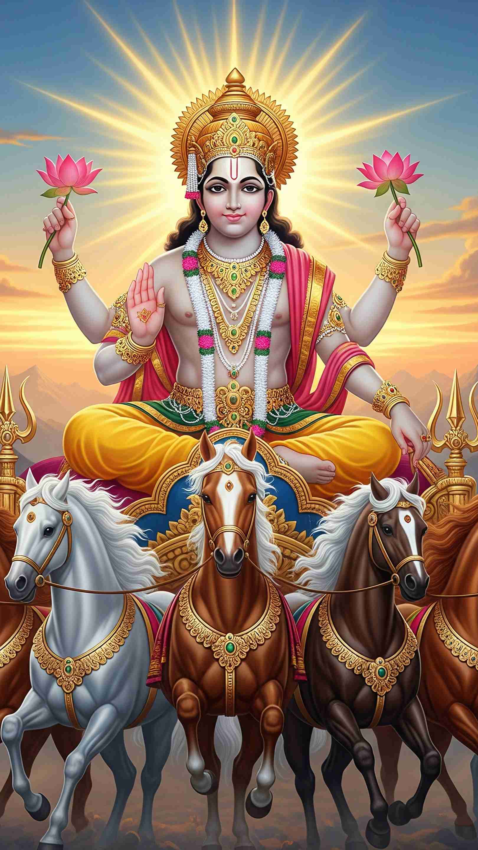 Surya Dev Wallpaper