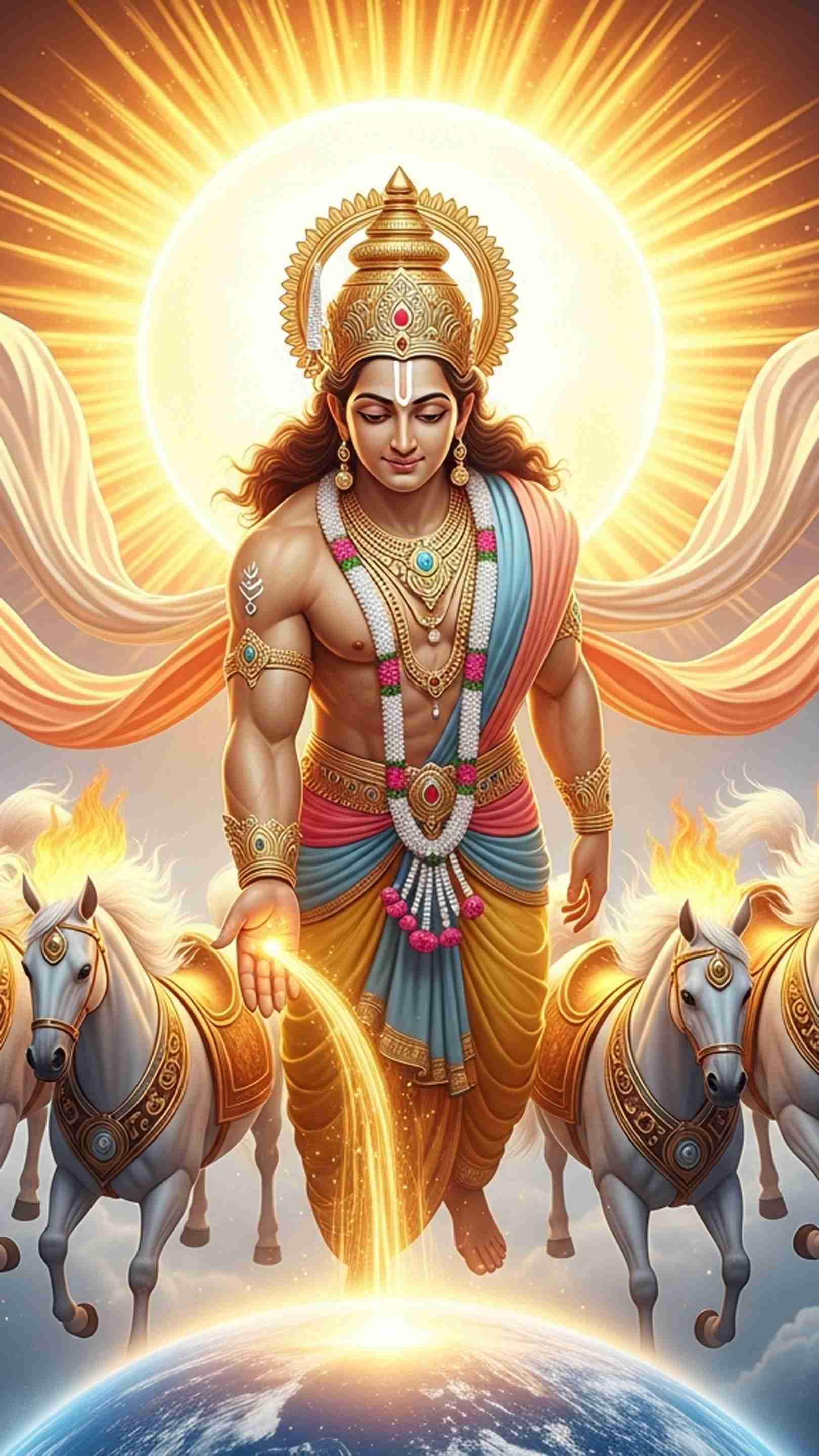 Surya Dev Wallpaper