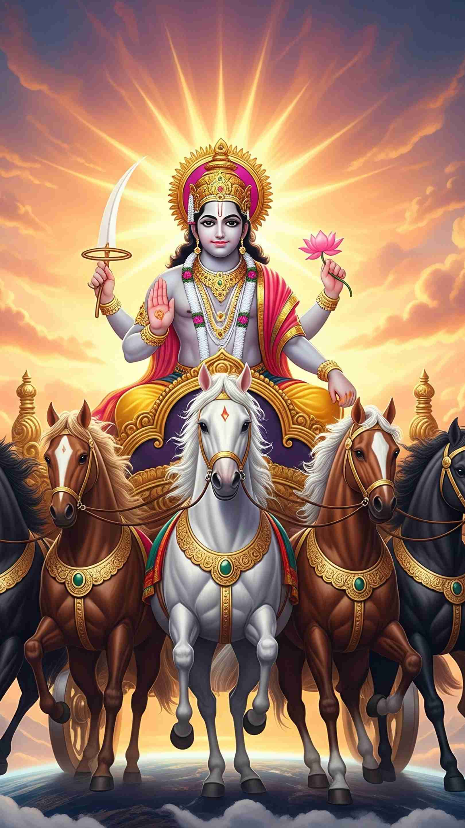 Surya Dev Wallpaper