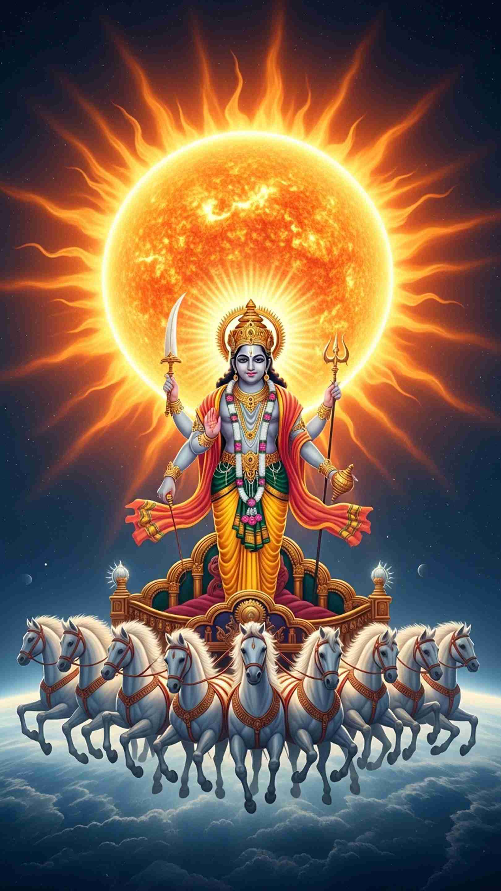 Surya Dev Wallpaper