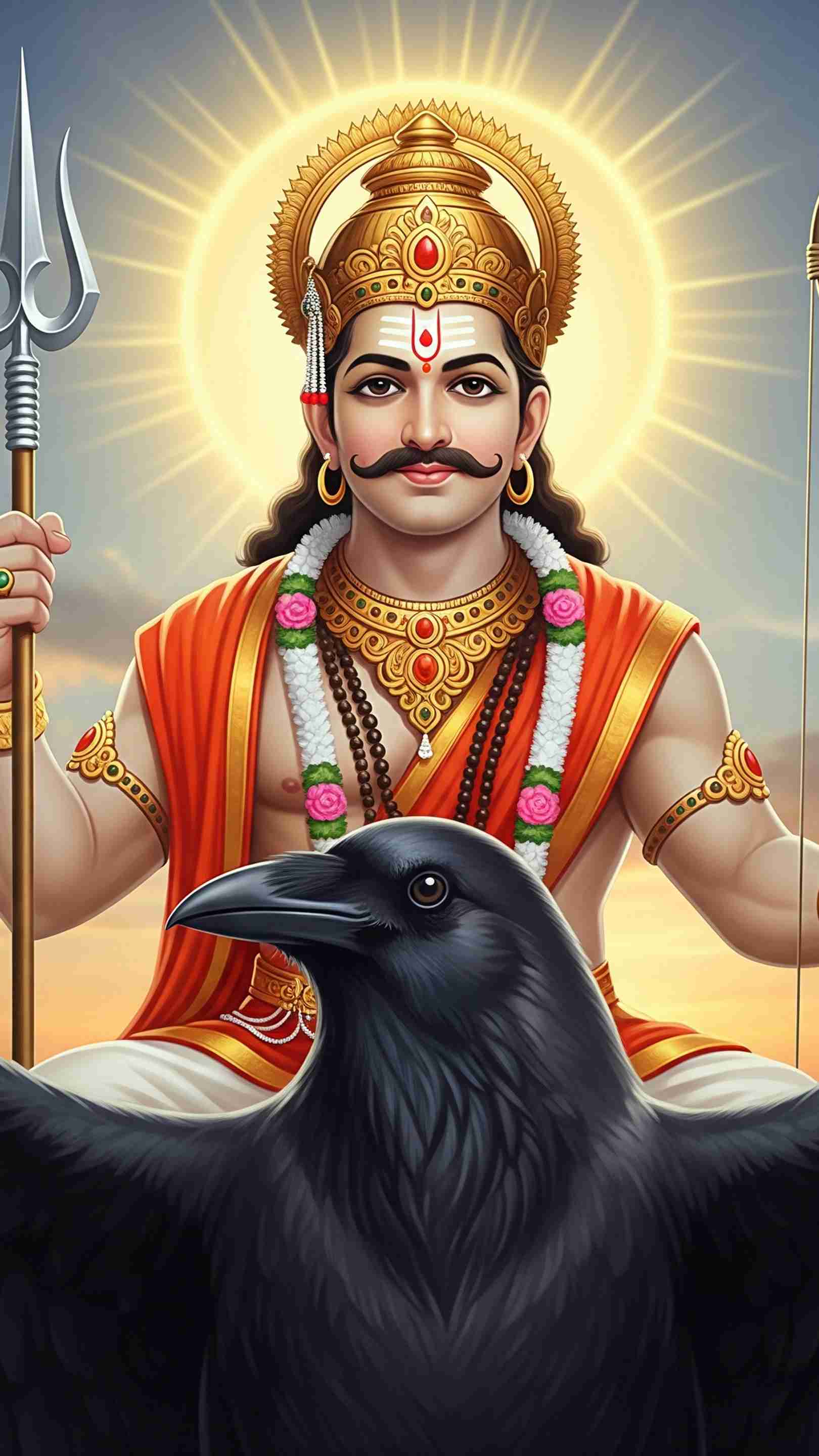 Shani Dev Mobile Wallpaper