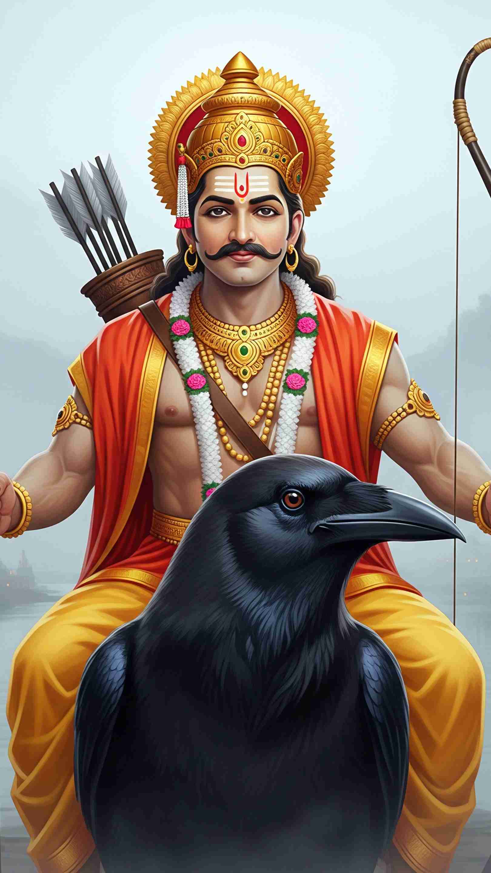 Shani Dev Mobile Wallpaper