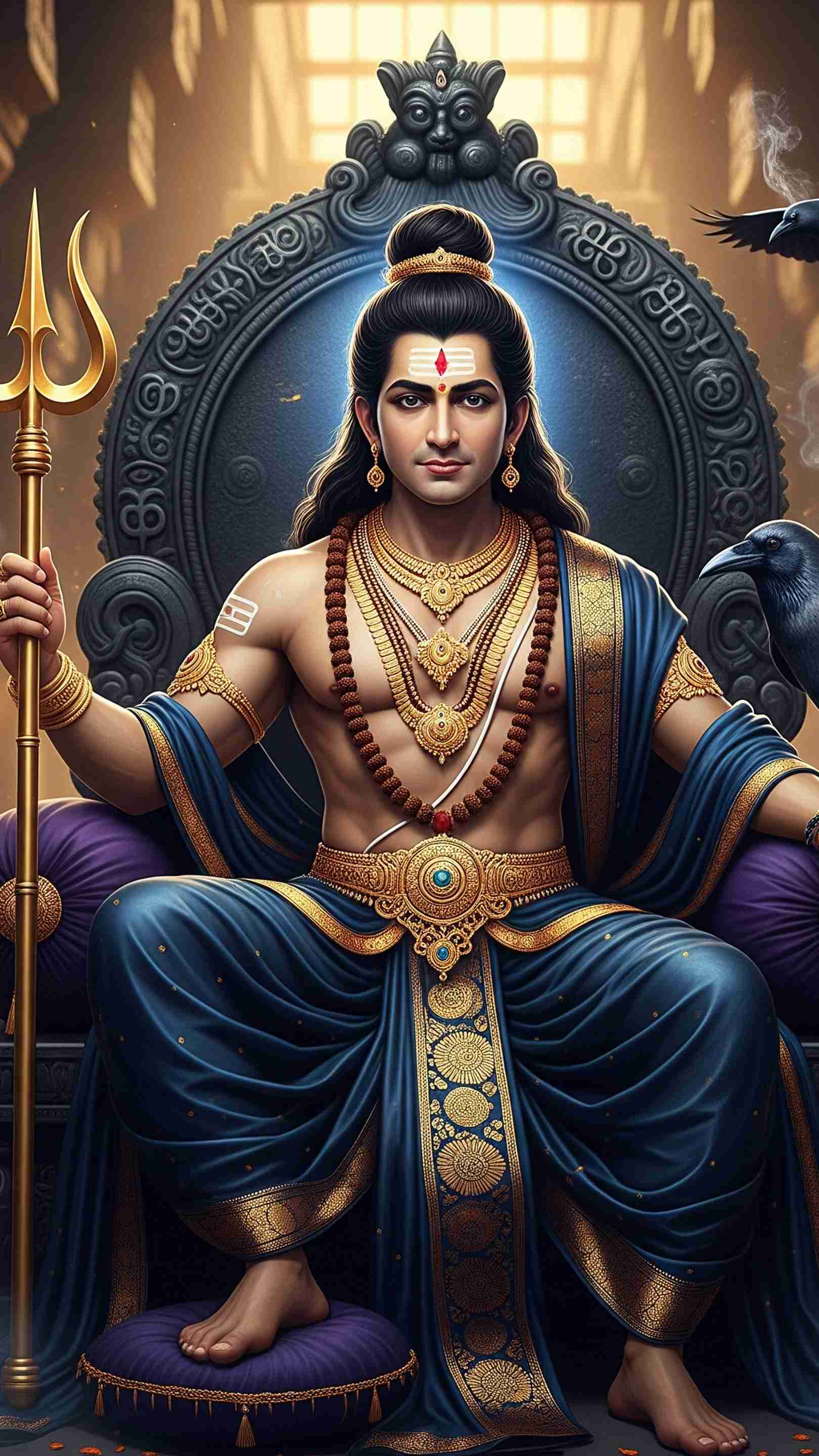 Shani Dev Mobile Wallpaper