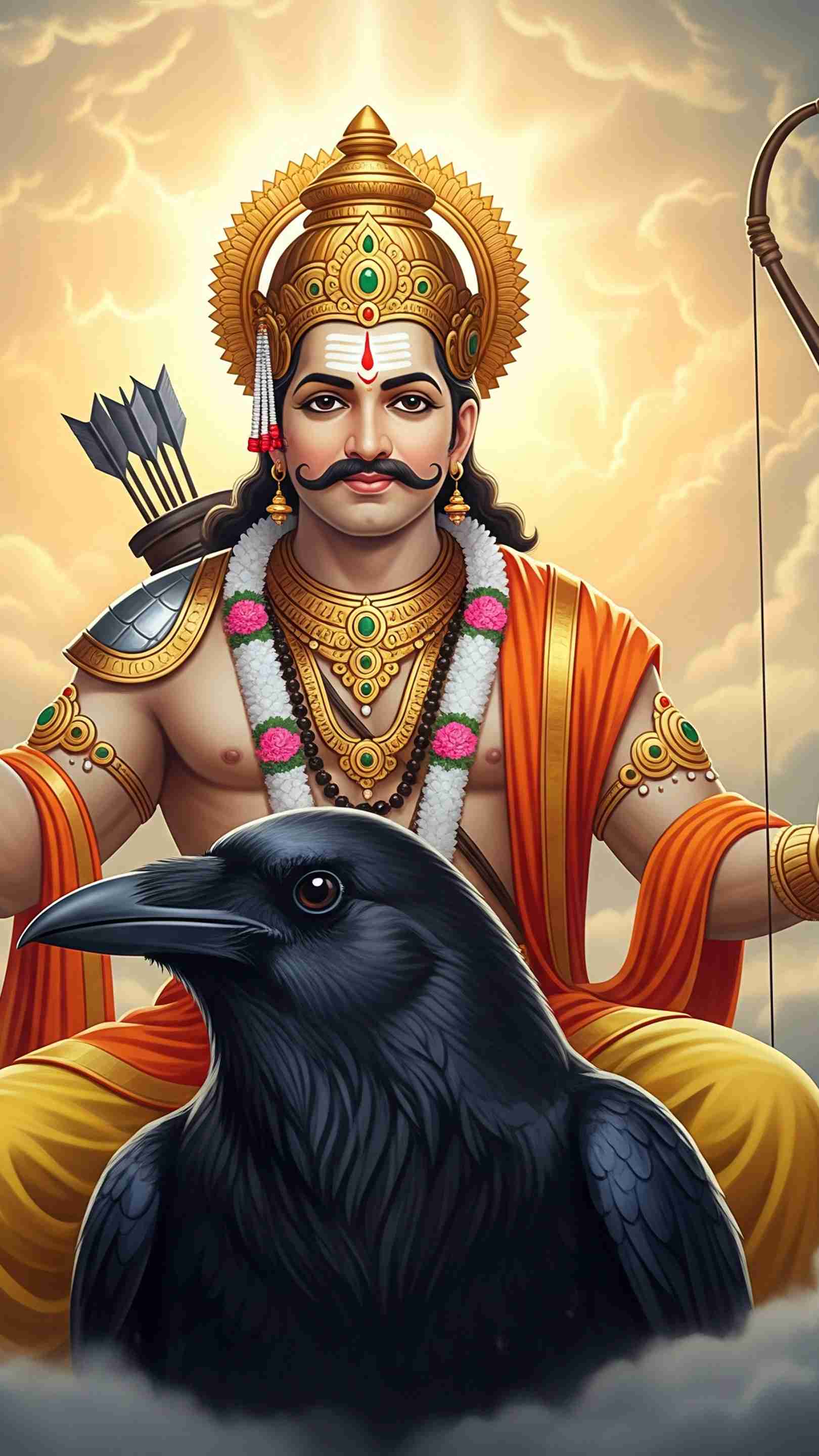 Shani Dev Mobile Wallpaper