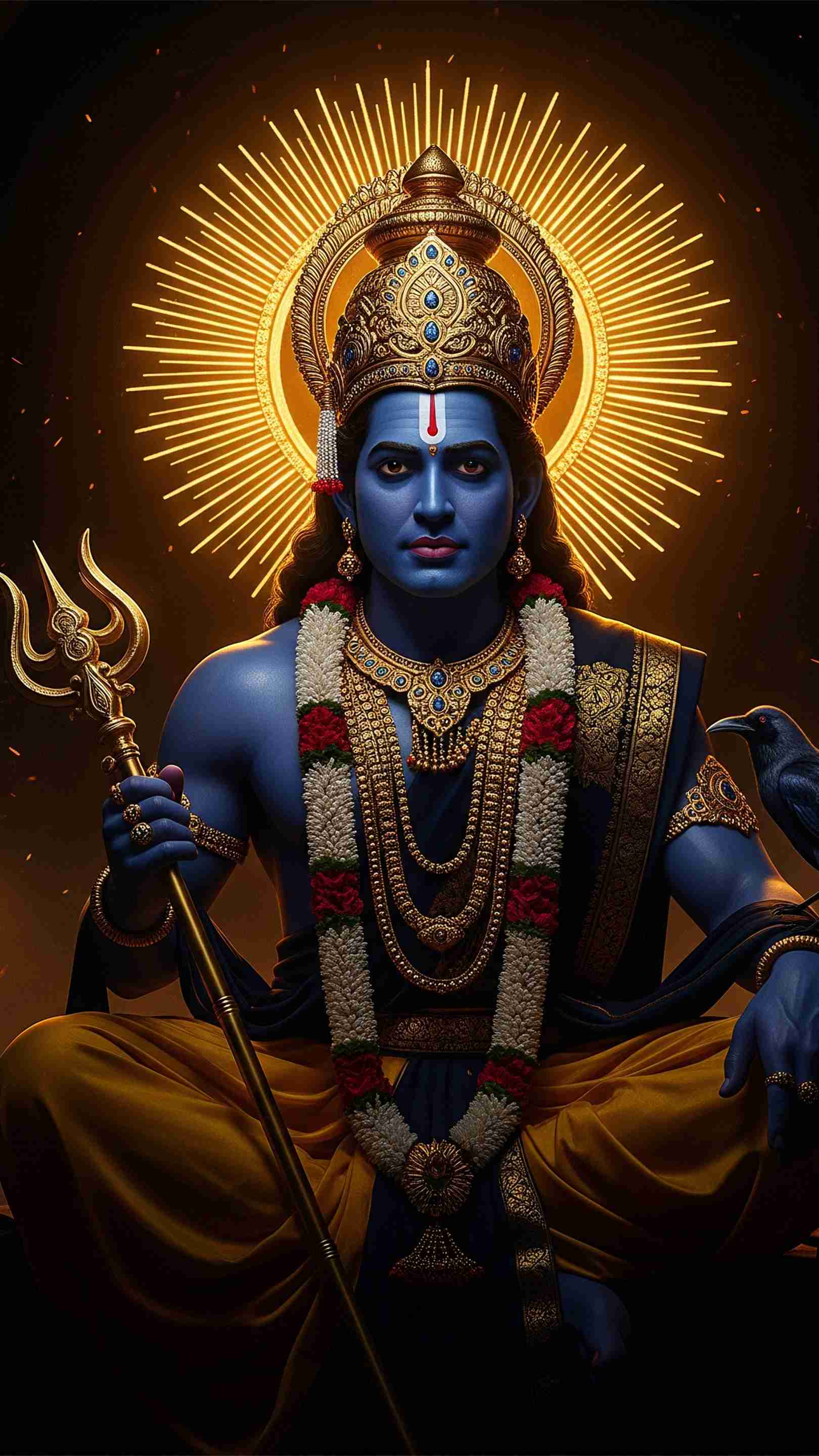 Shani Dev Mobile Wallpaper