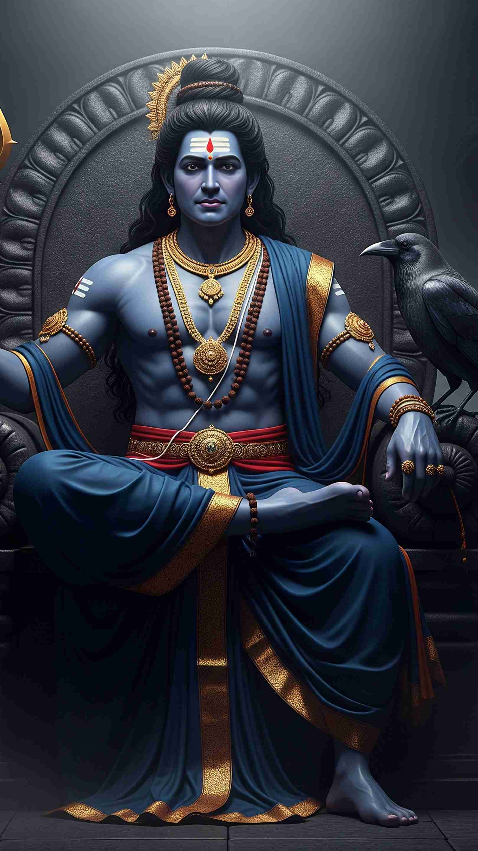 Shani Dev Mobile Wallpaper