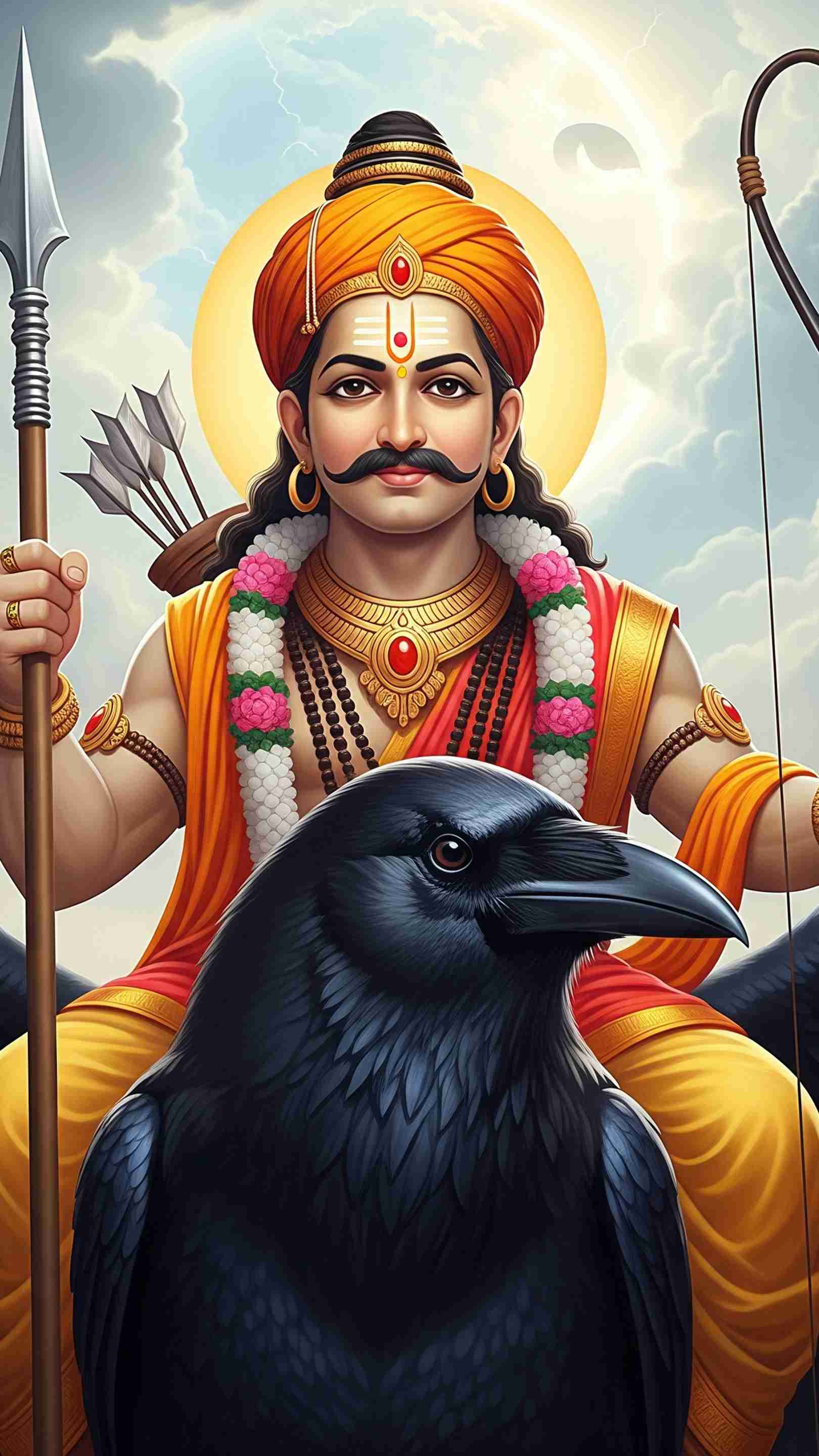 Shani Dev Mobile Wallpaper