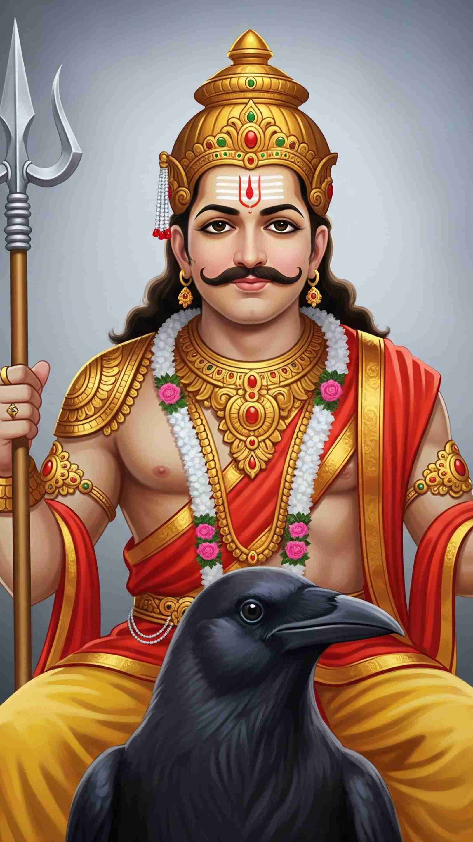 Shani Dev Mobile Wallpaper