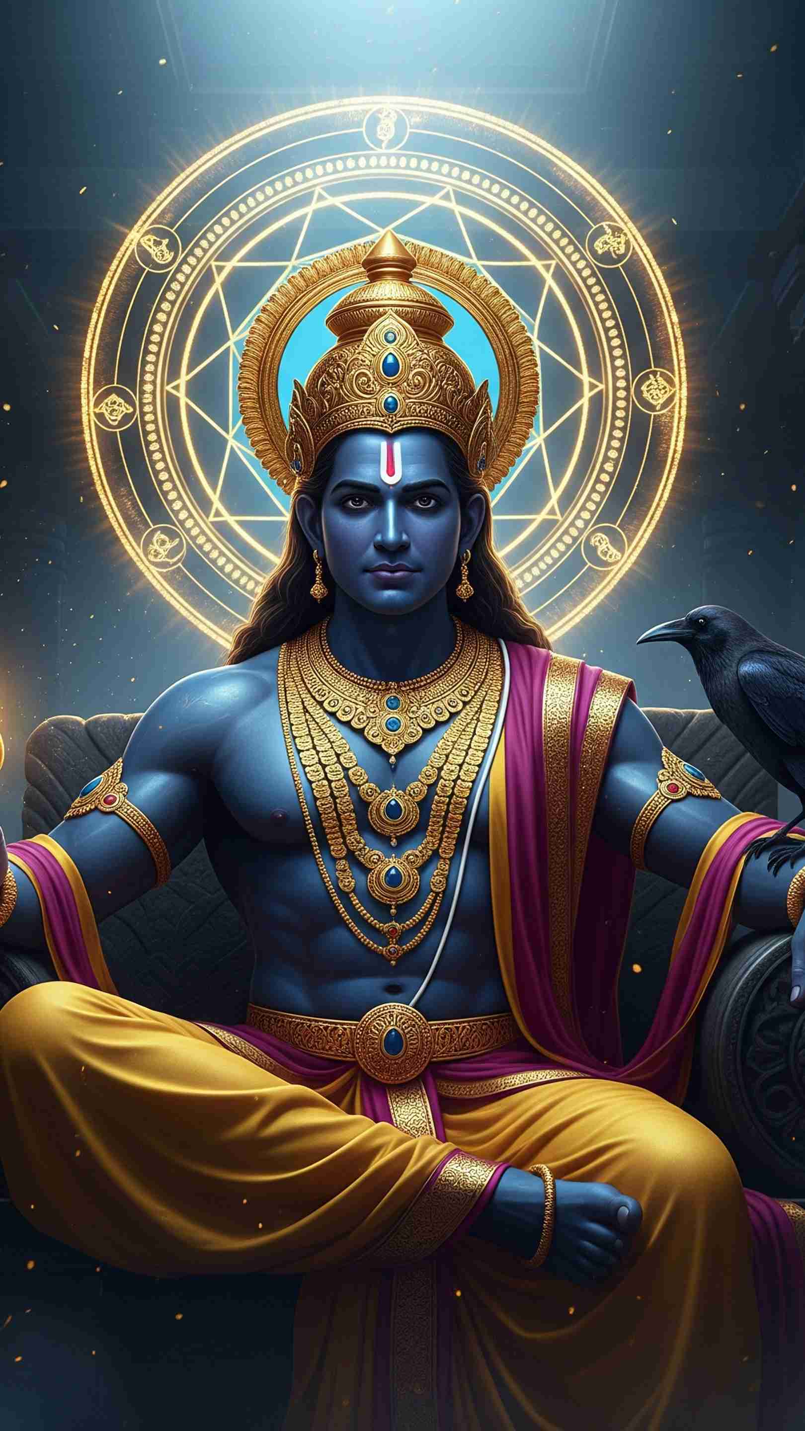 Shani Dev Mobile Wallpaper
