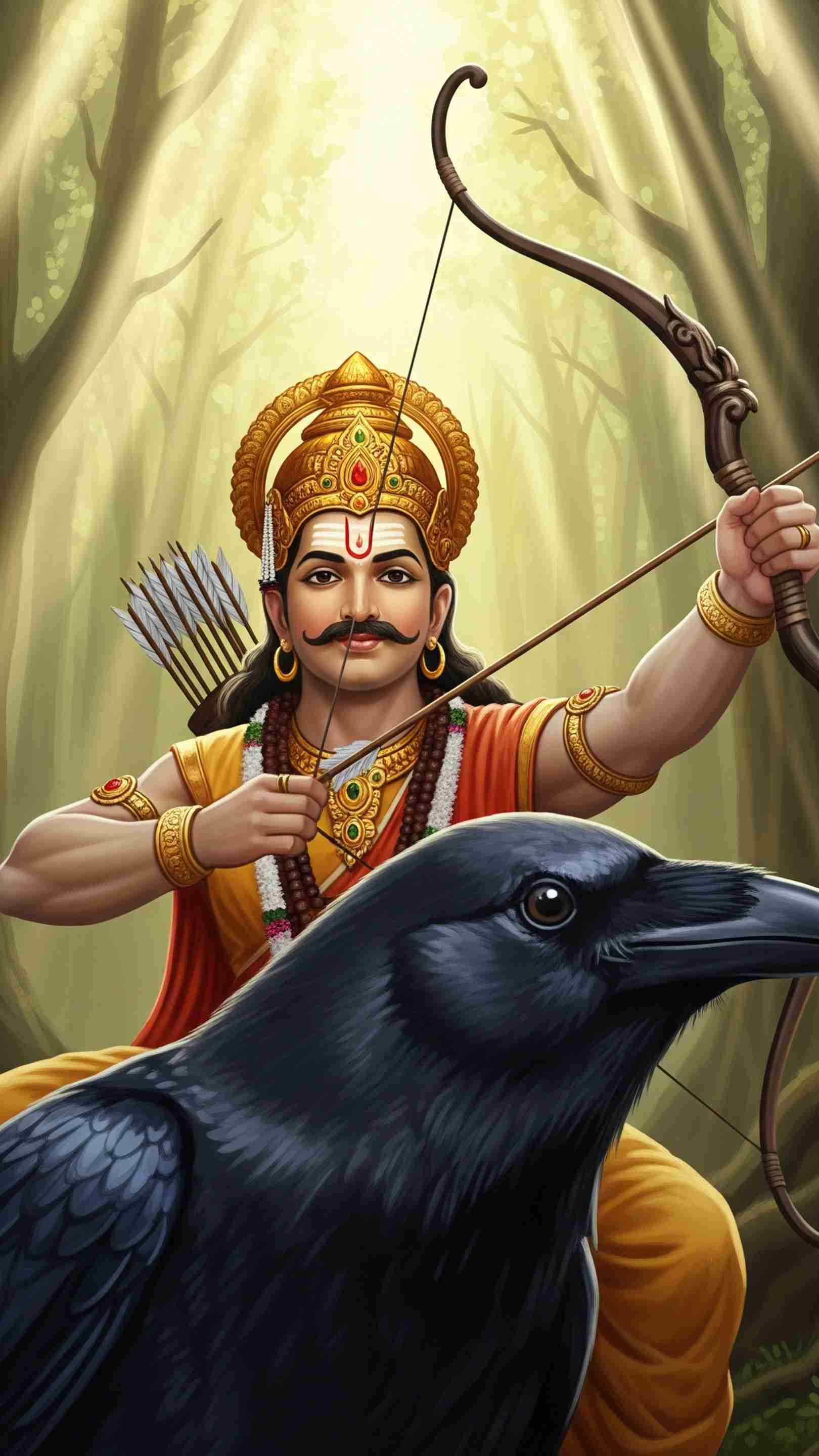 Shani Dev Mobile Wallpaper