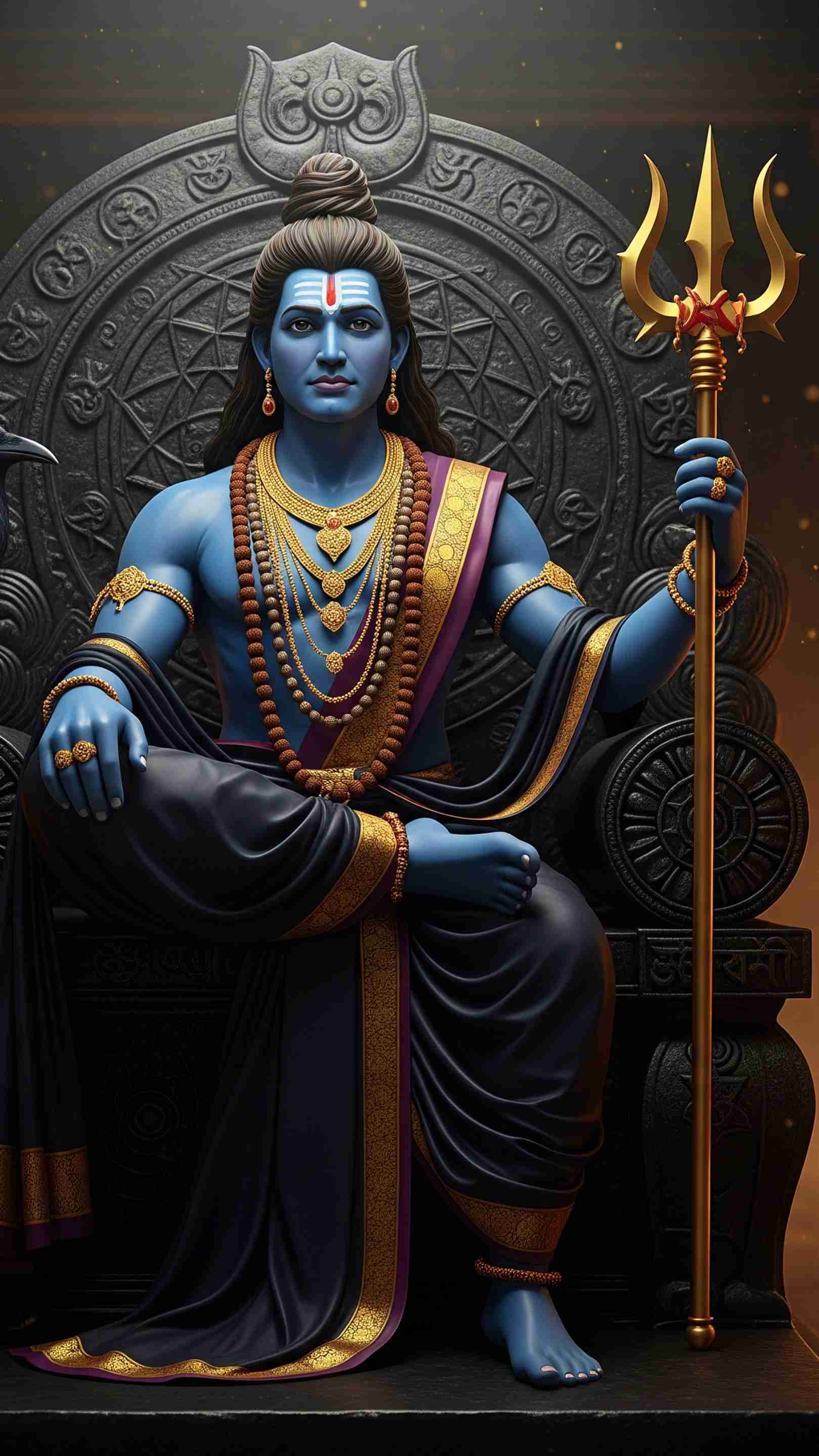 Shani Dev Mobile Wallpaper