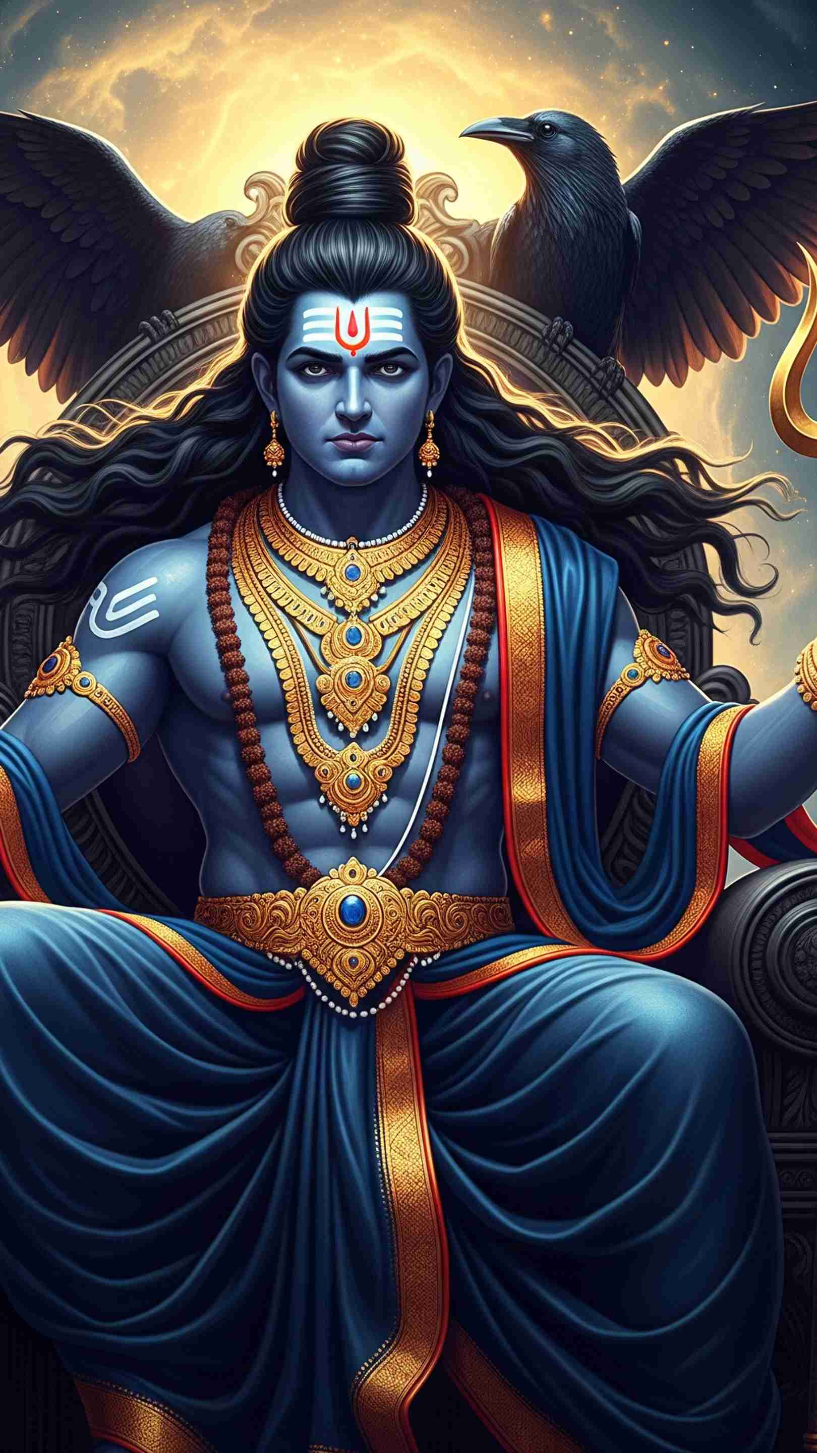 Shani Dev Mobile Wallpaper