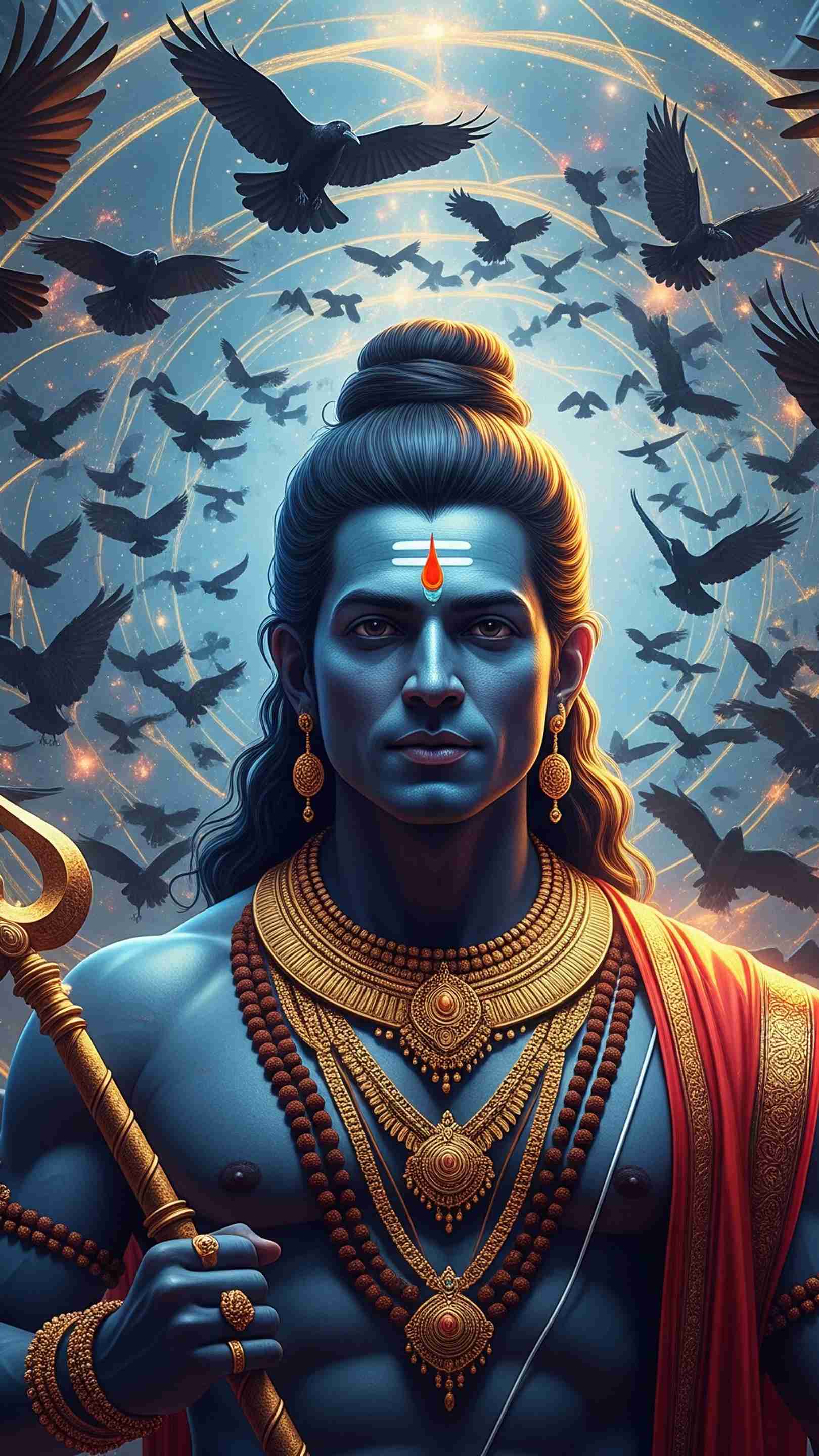 Shani Dev Mobile Wallpaper