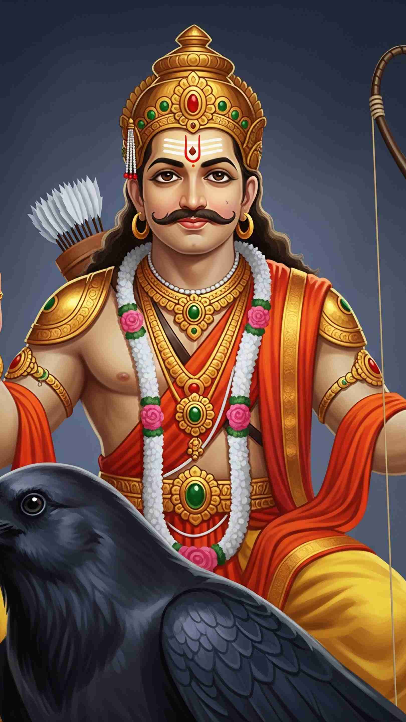 Shani Dev Mobile Wallpaper