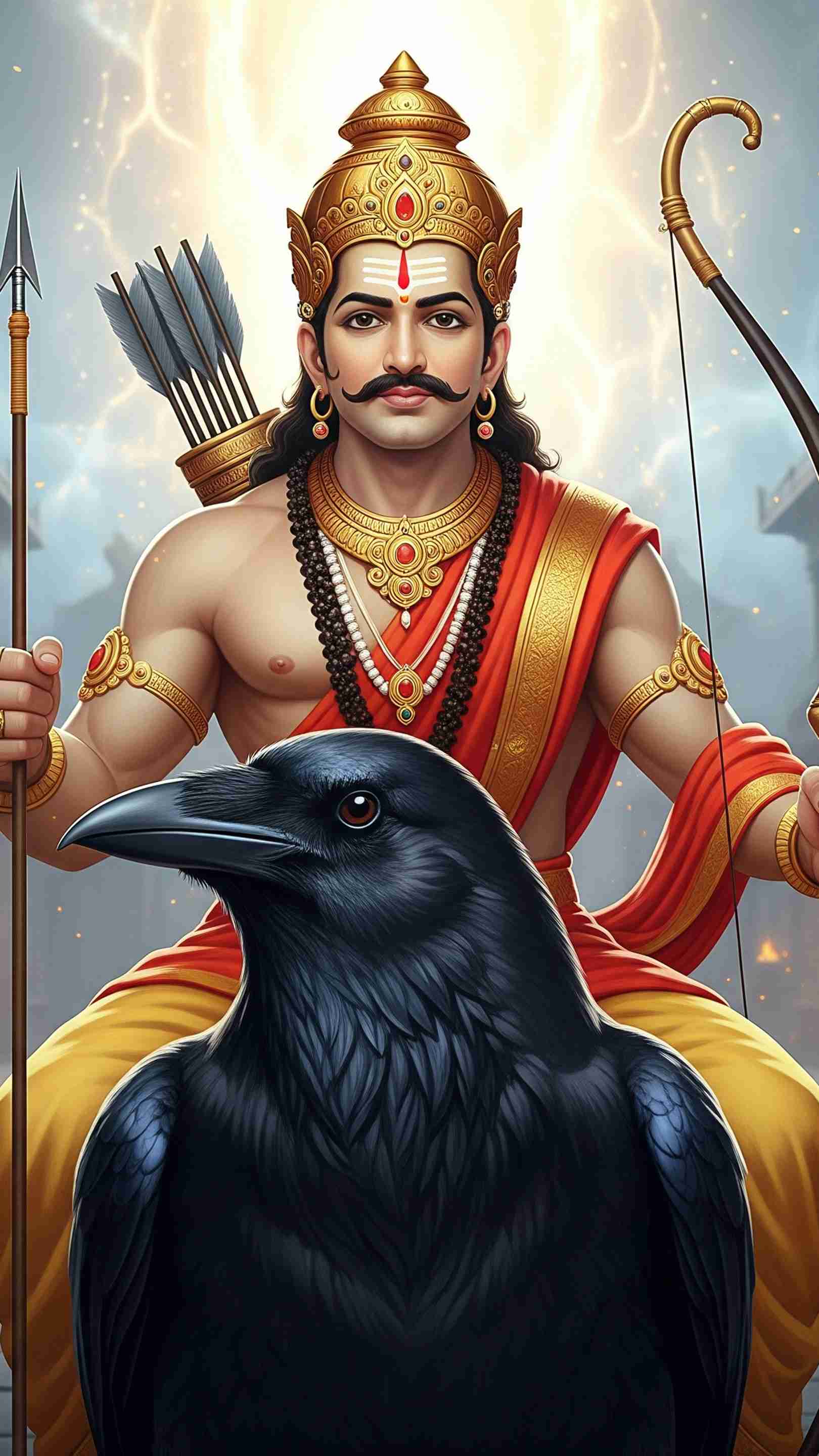 Shani Dev Mobile Wallpaper