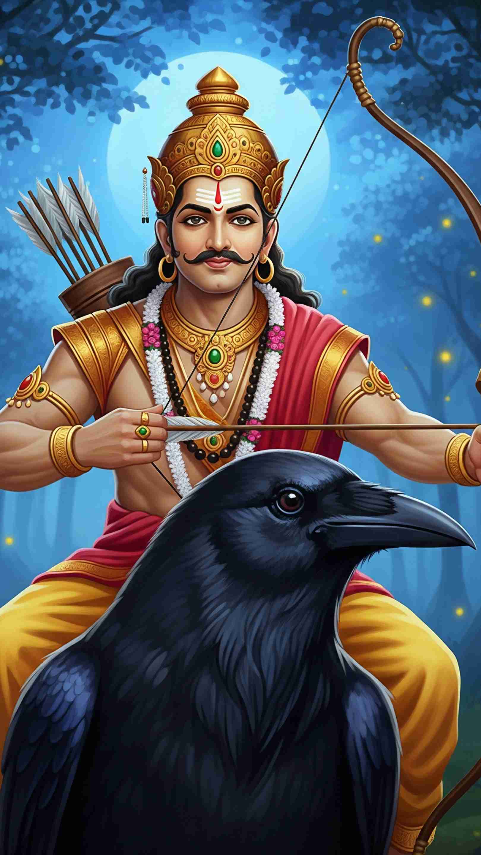 Shani Dev Mobile Wallpaper