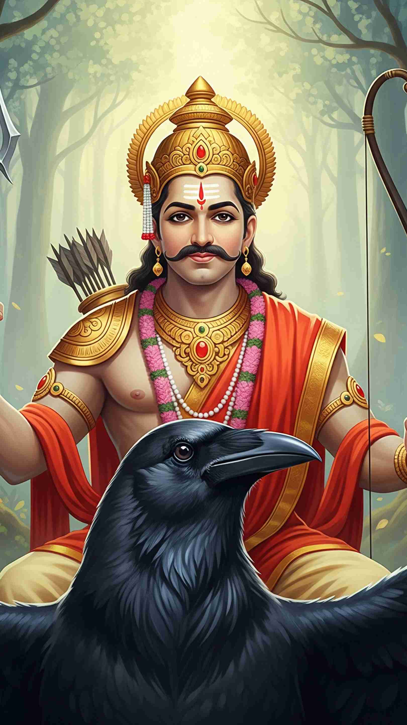 Shani Dev Mobile Wallpaper