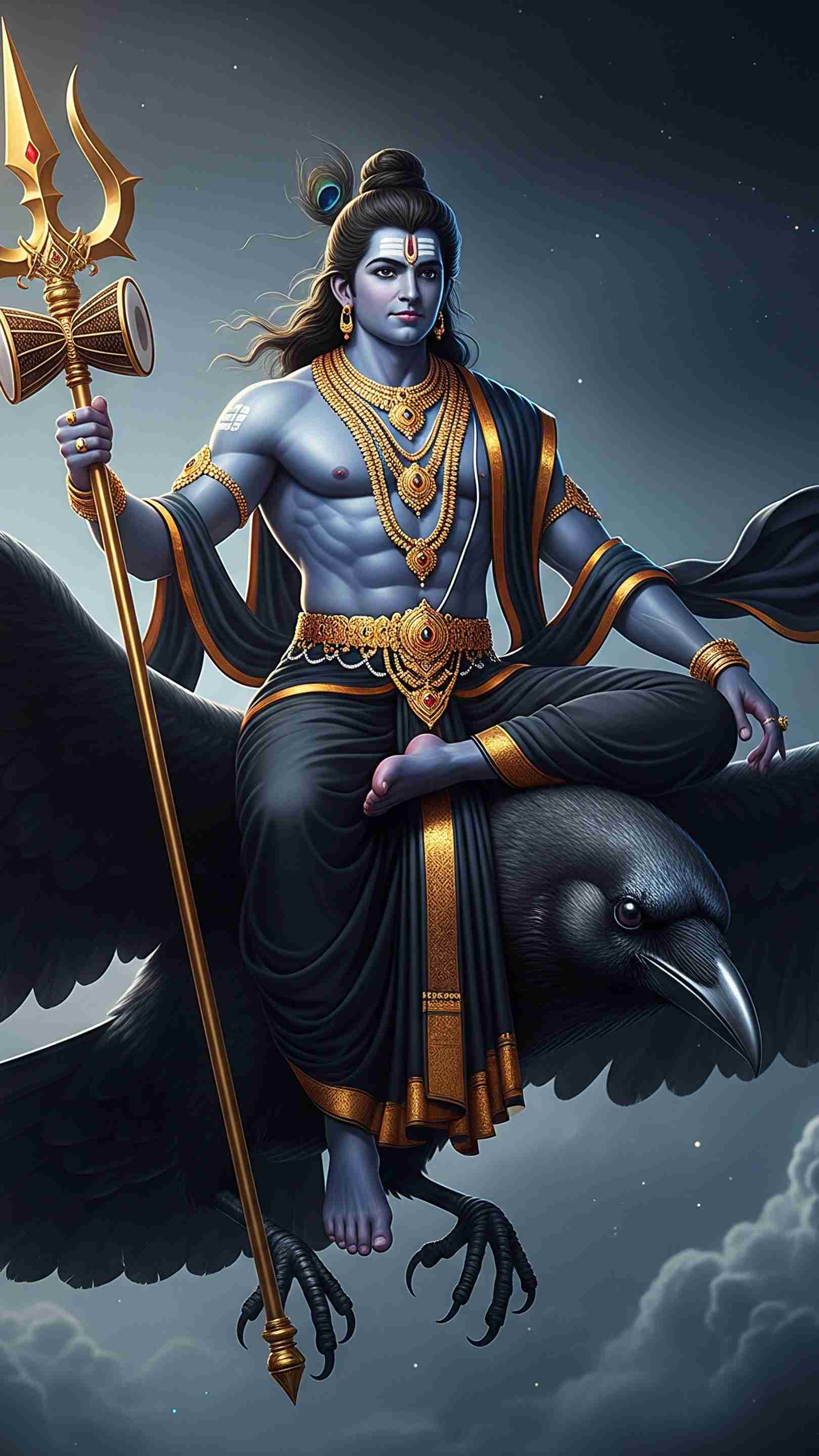 Shani Dev Mobile Wallpaper