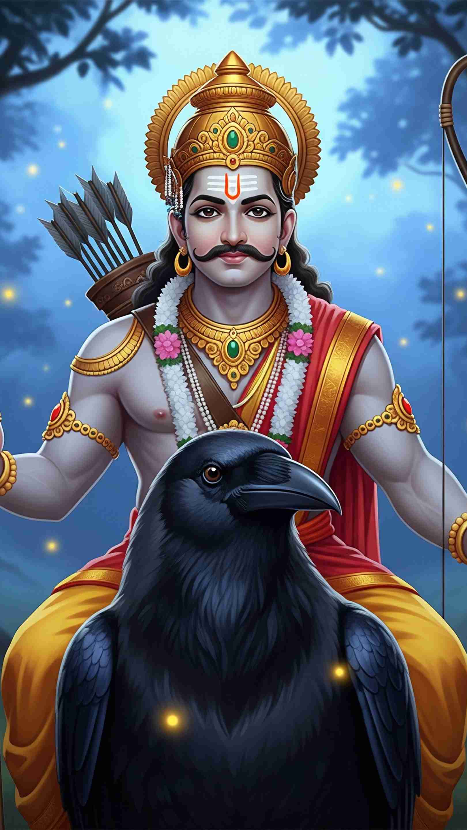 Shani Dev Mobile Wallpaper