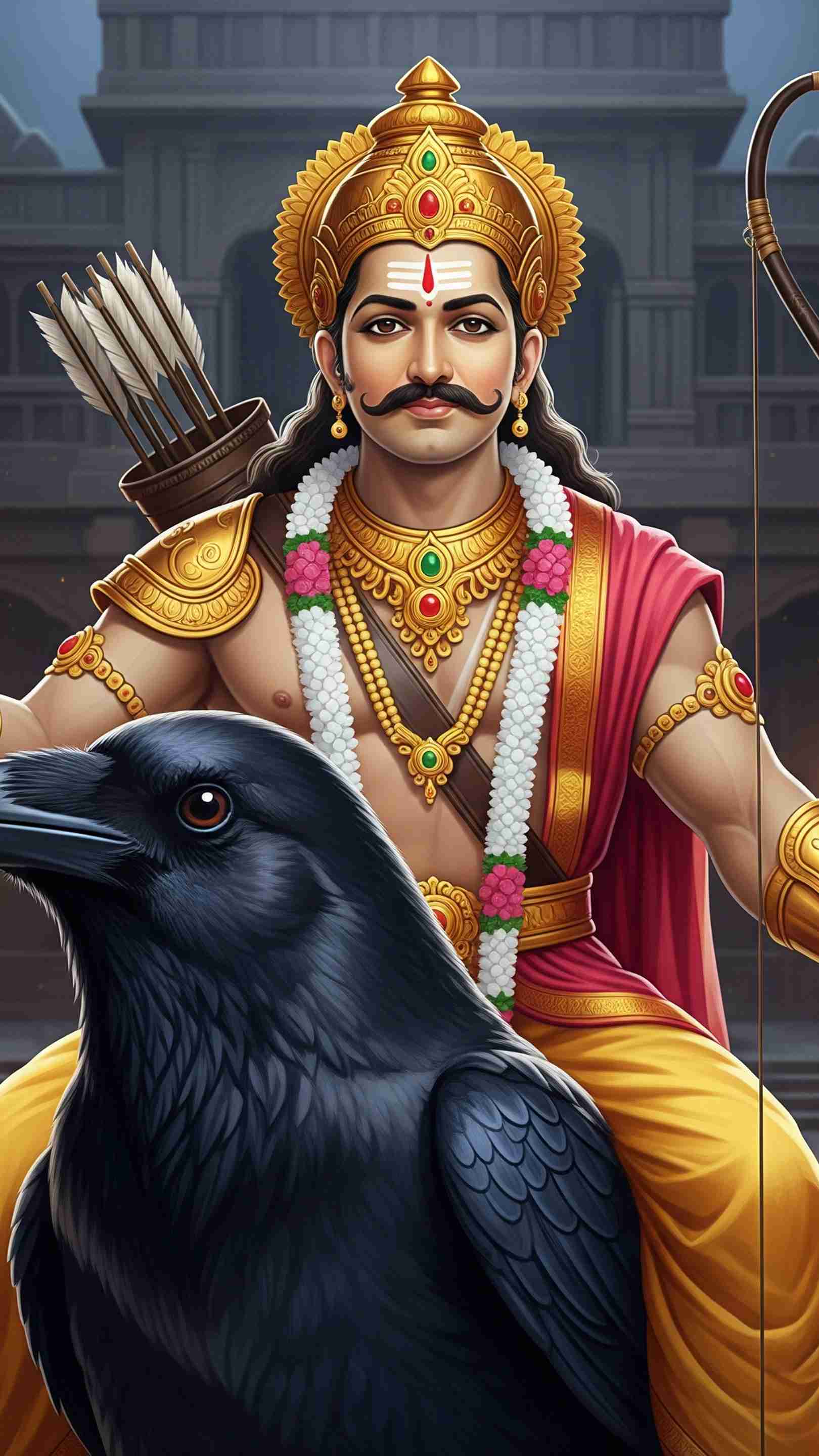 Shani Dev Mobile Wallpaper
