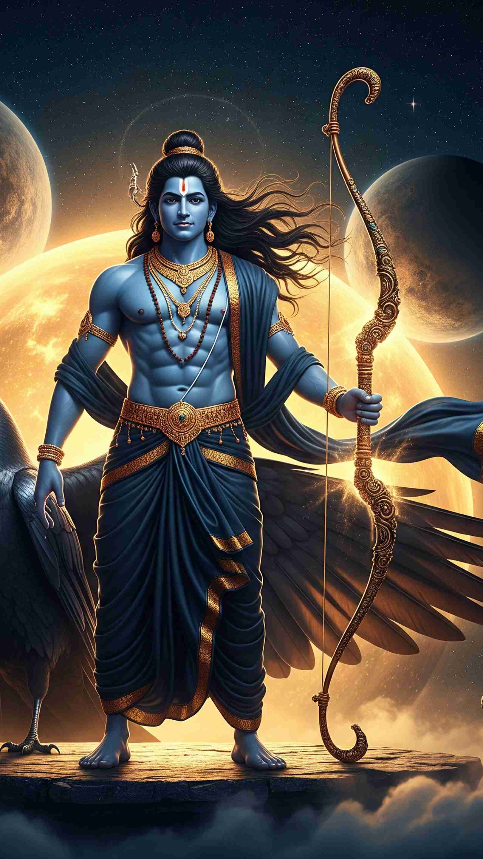 Shani Dev Mobile Wallpaper