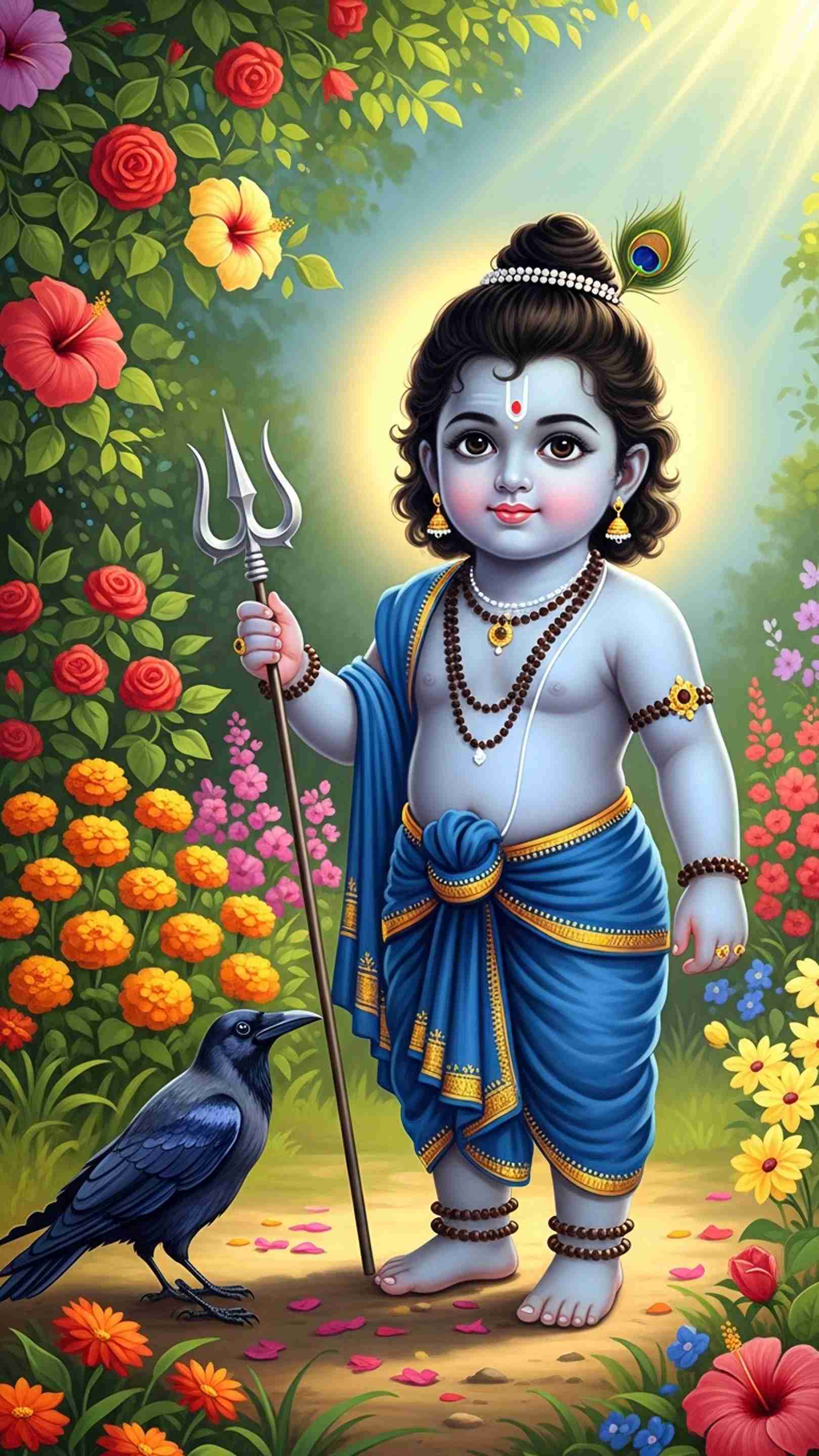 Shani Dev Mobile Wallpaper
