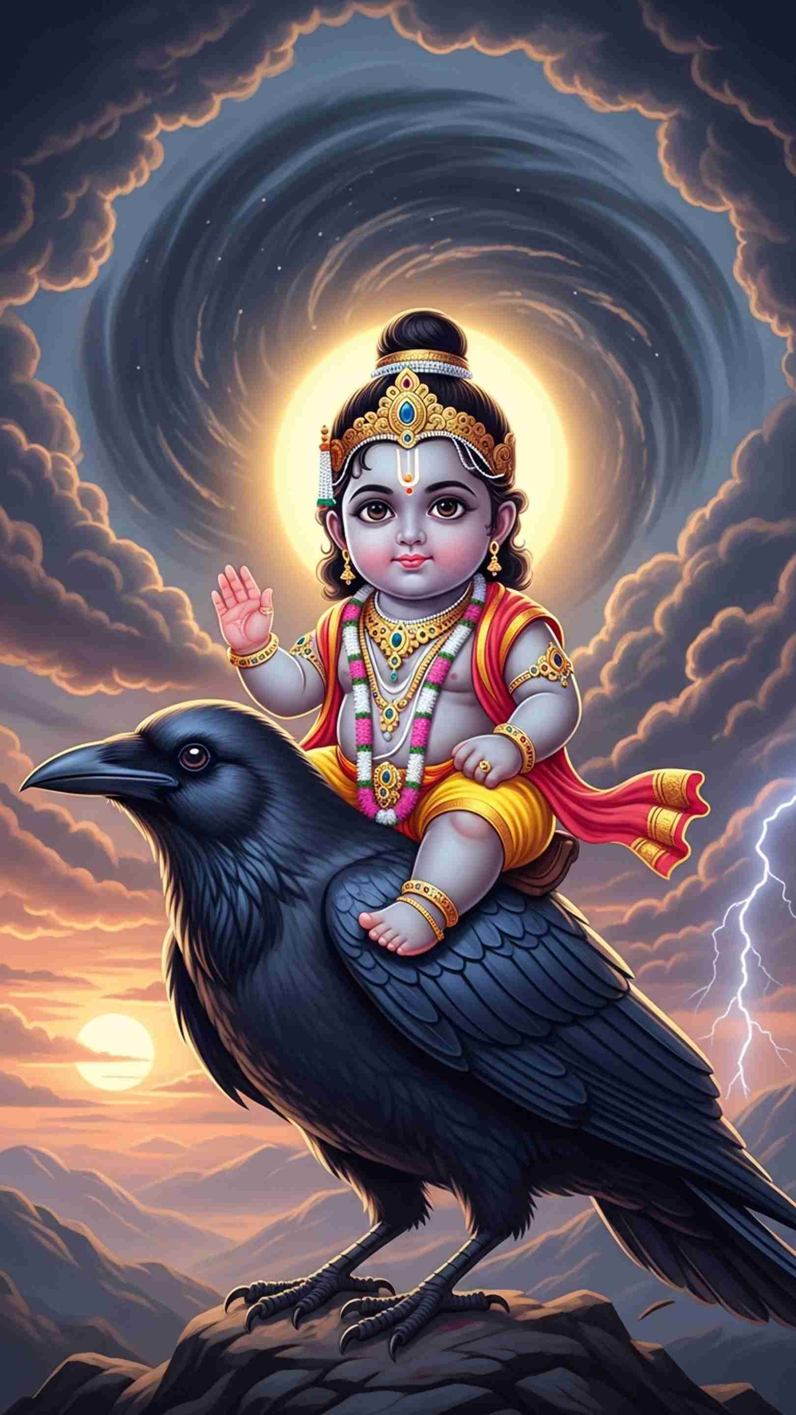 Shani Dev Mobile Wallpaper