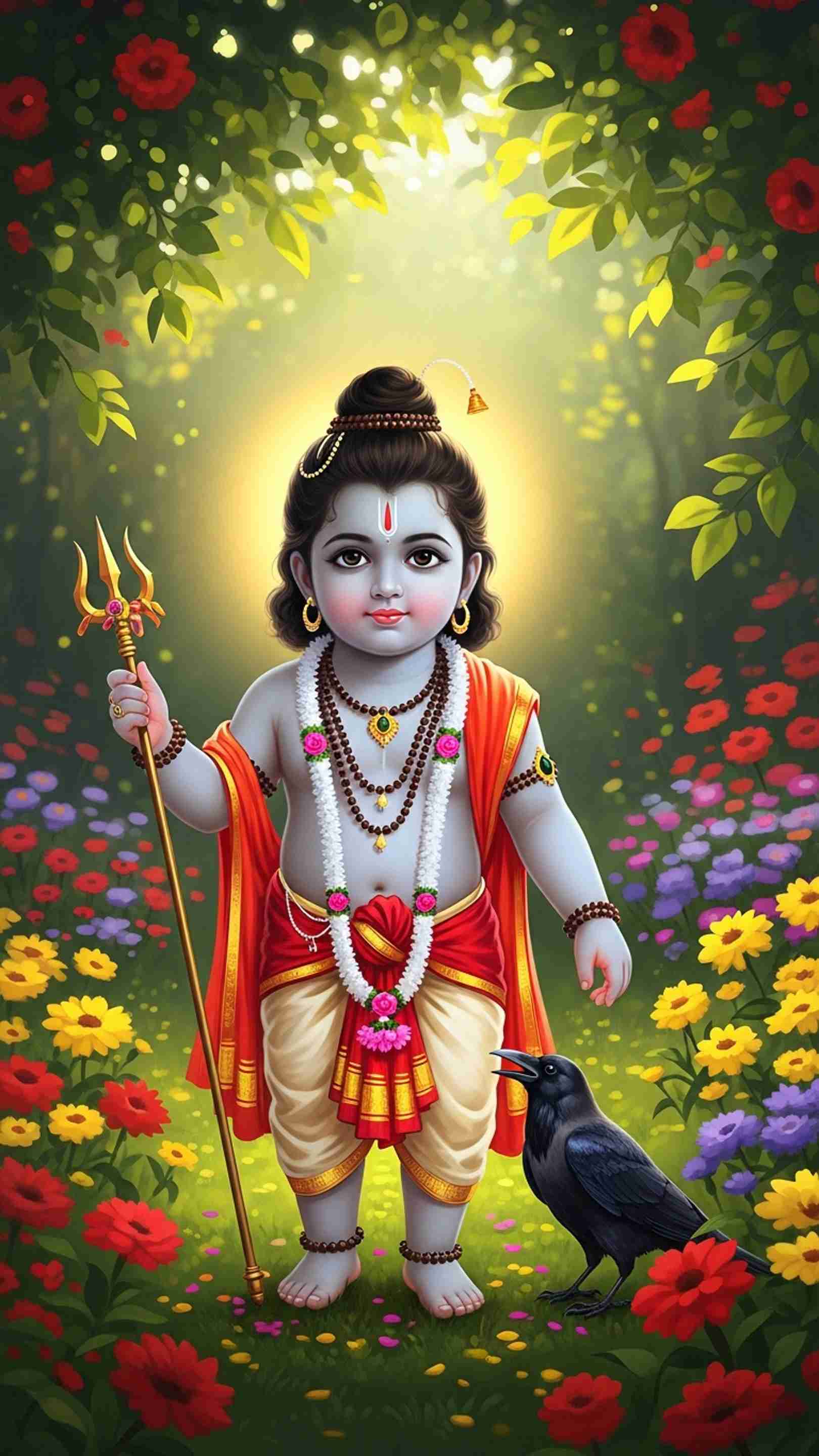 Shani Dev Mobile Wallpaper