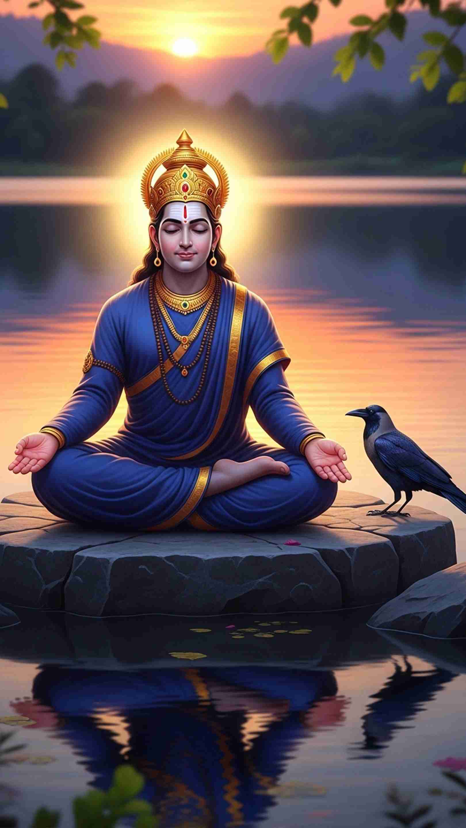 Shani Dev Mobile Wallpaper