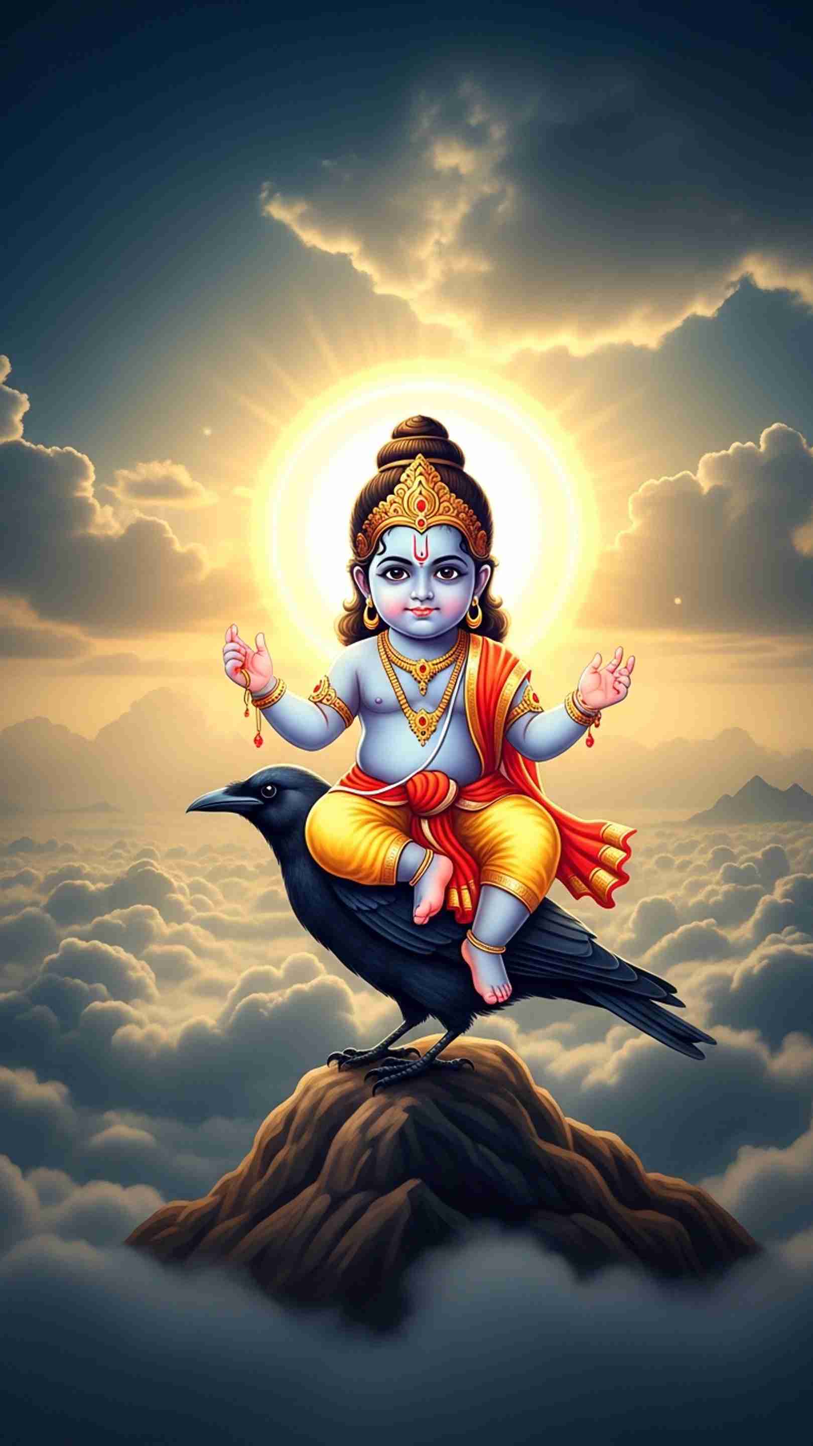 Shani Dev Mobile Wallpaper