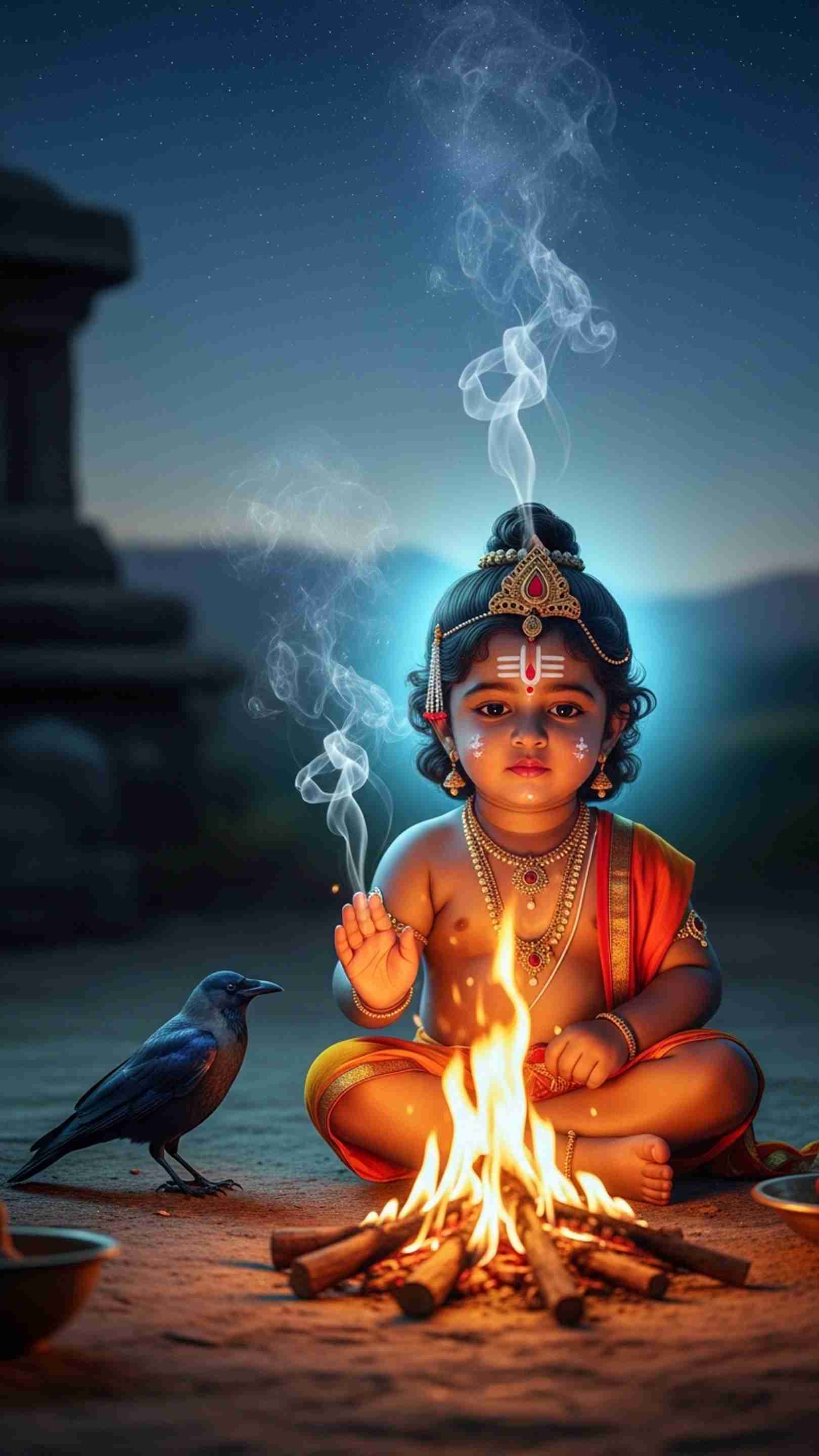 Shani Dev Mobile Wallpaper