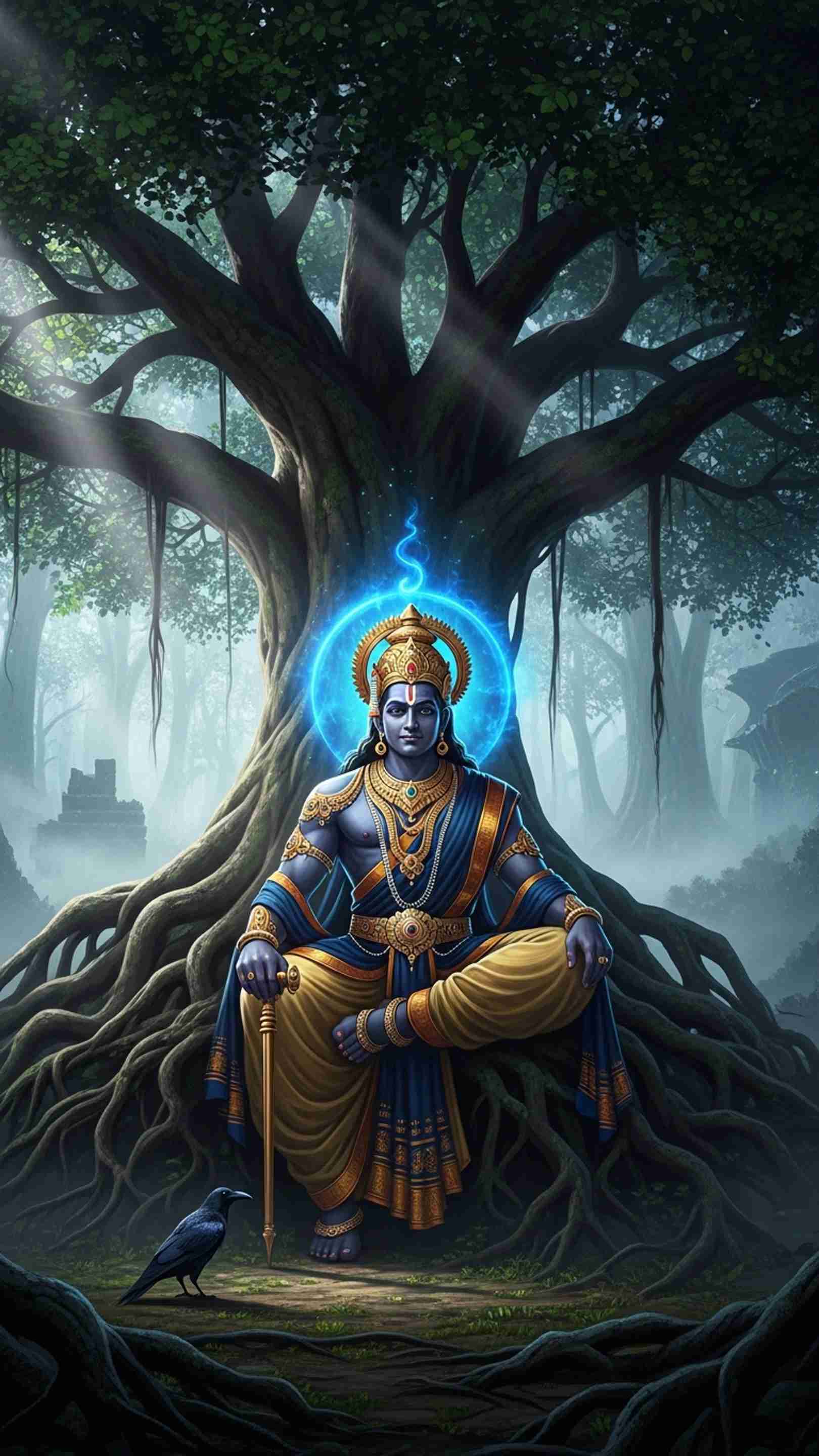 Shani Dev Mobile Wallpaper