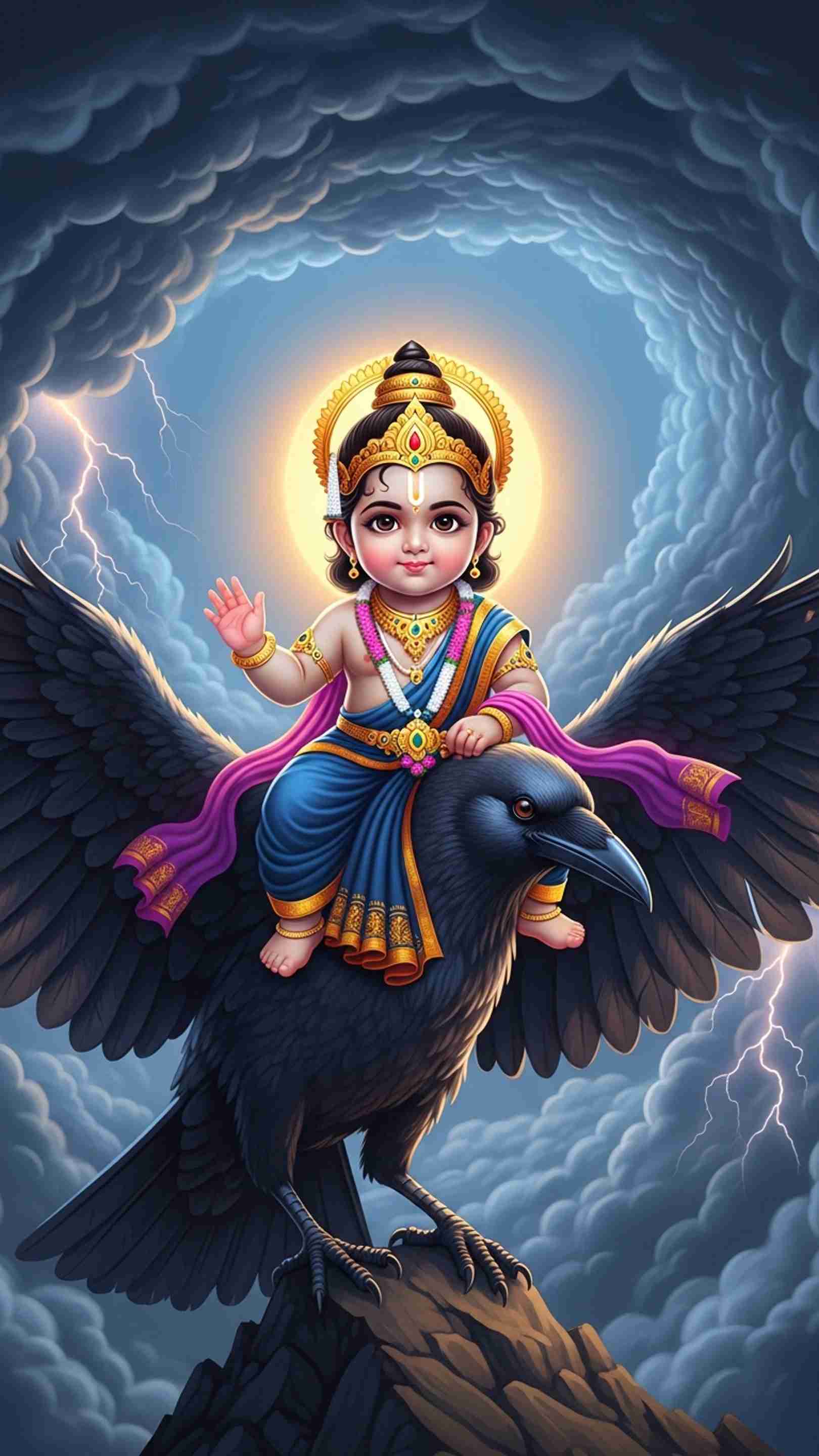 Shani Dev Mobile Wallpaper