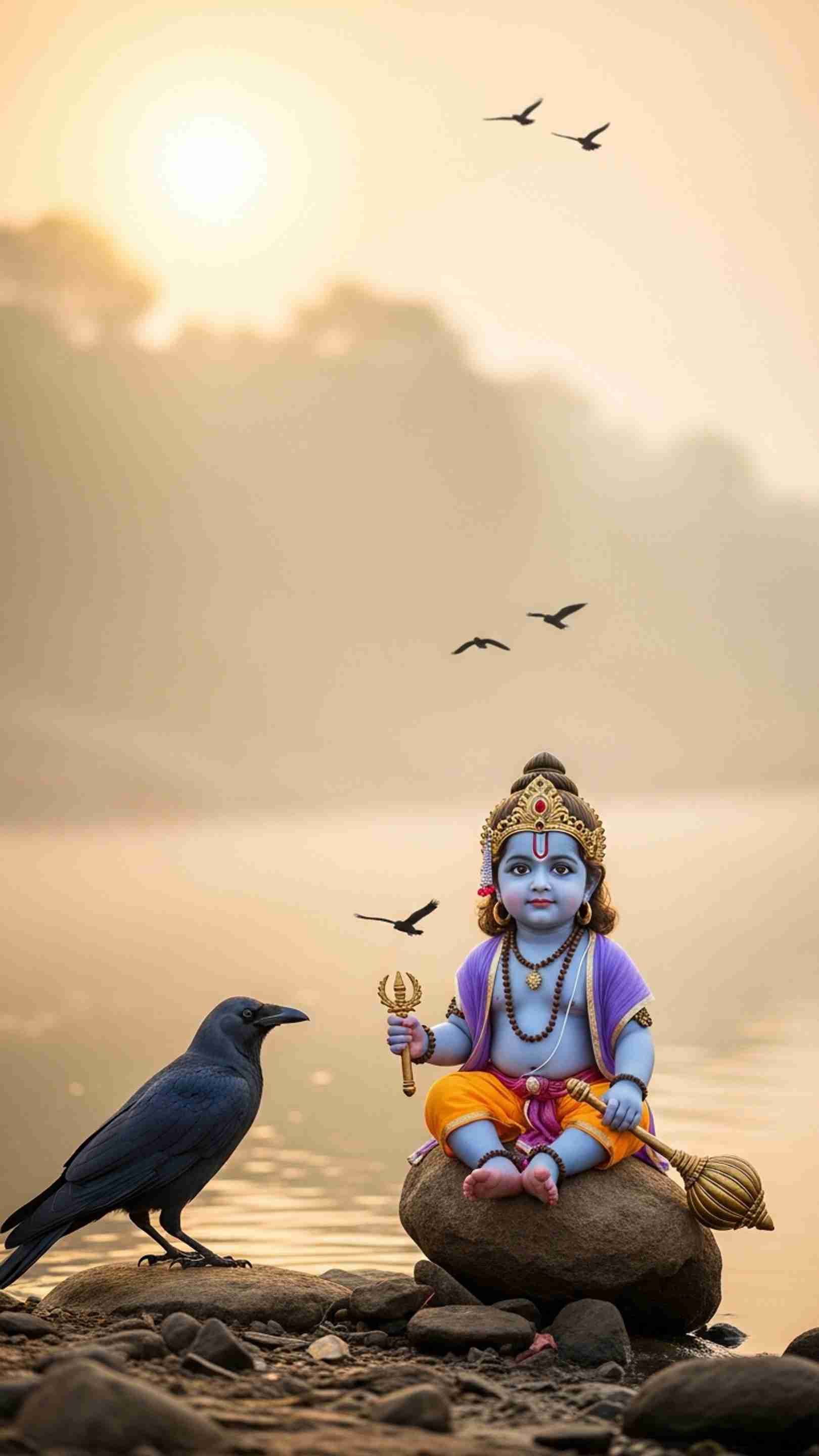 Shani Dev Mobile Wallpaper