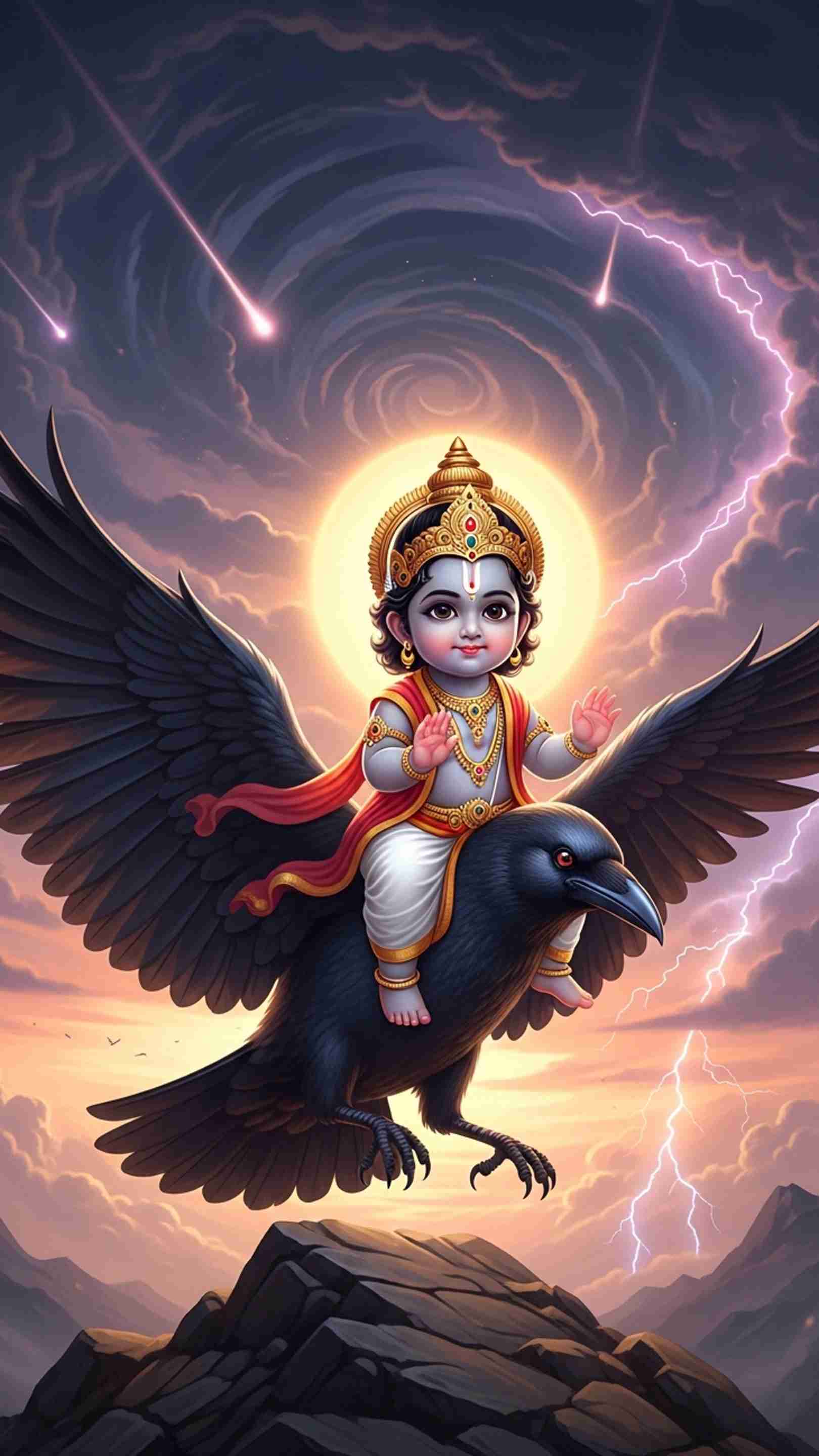 Shani Dev Mobile Wallpaper