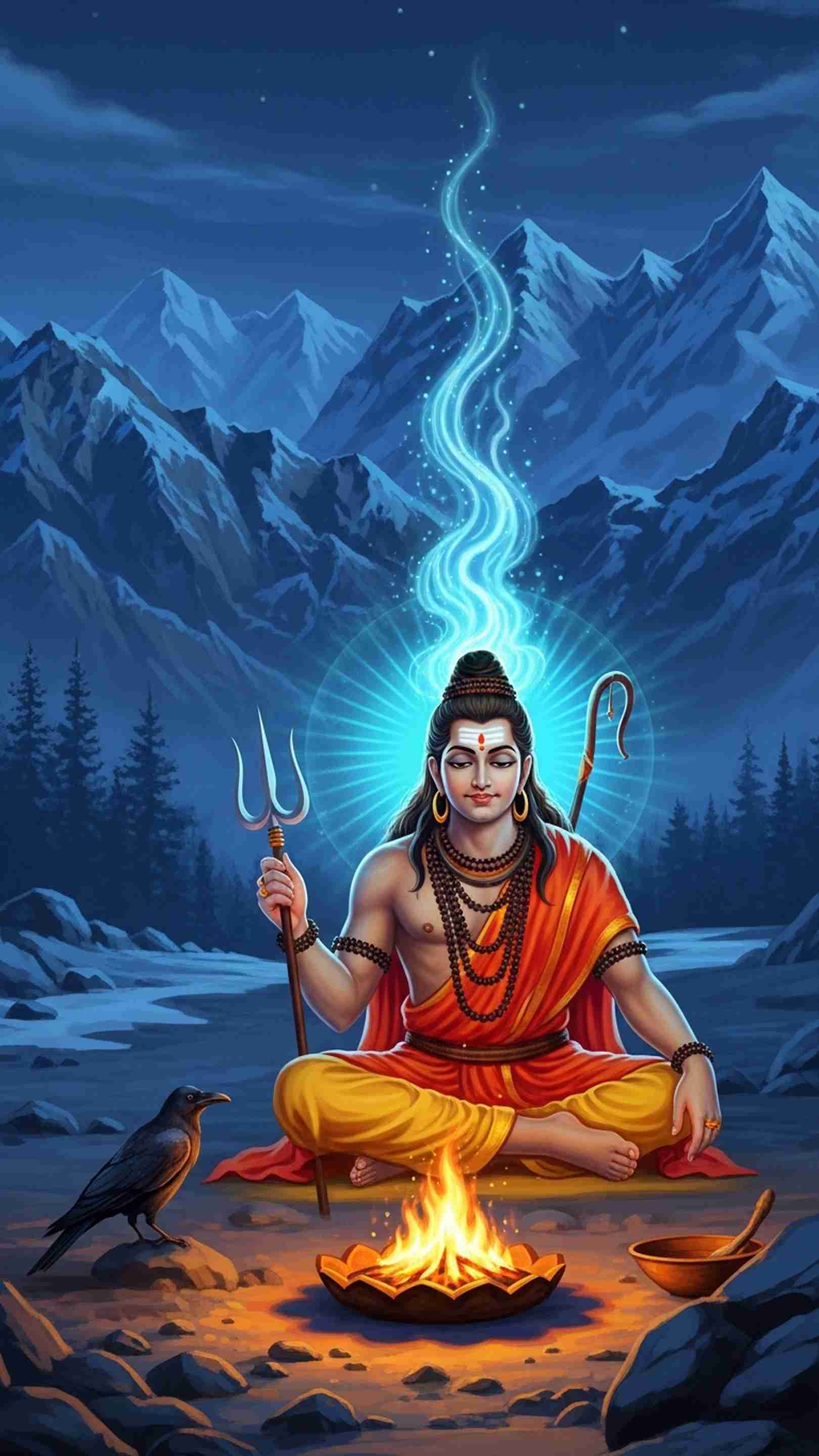 Shani Dev Mobile Wallpaper