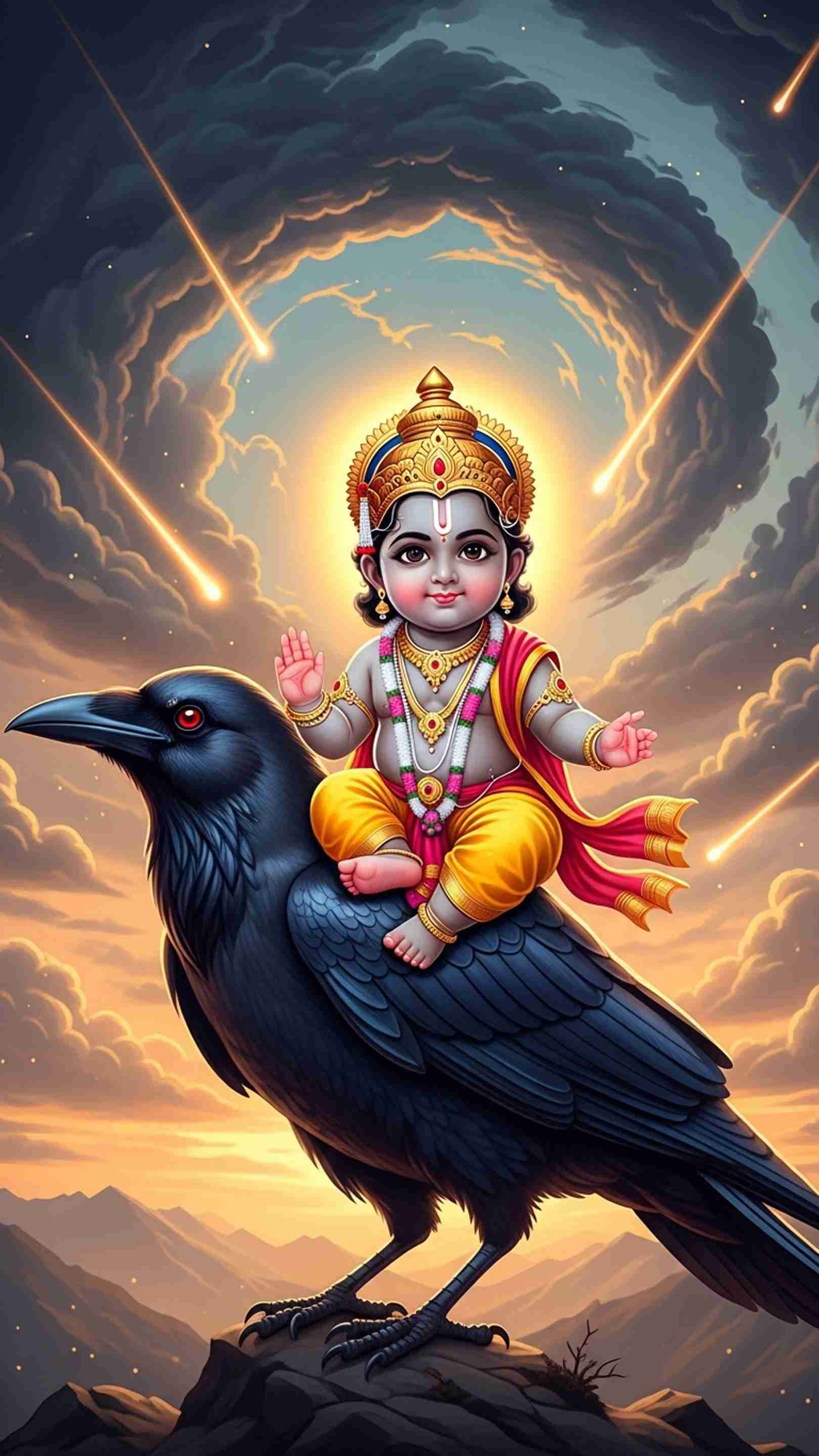 Shani Dev Mobile Wallpaper