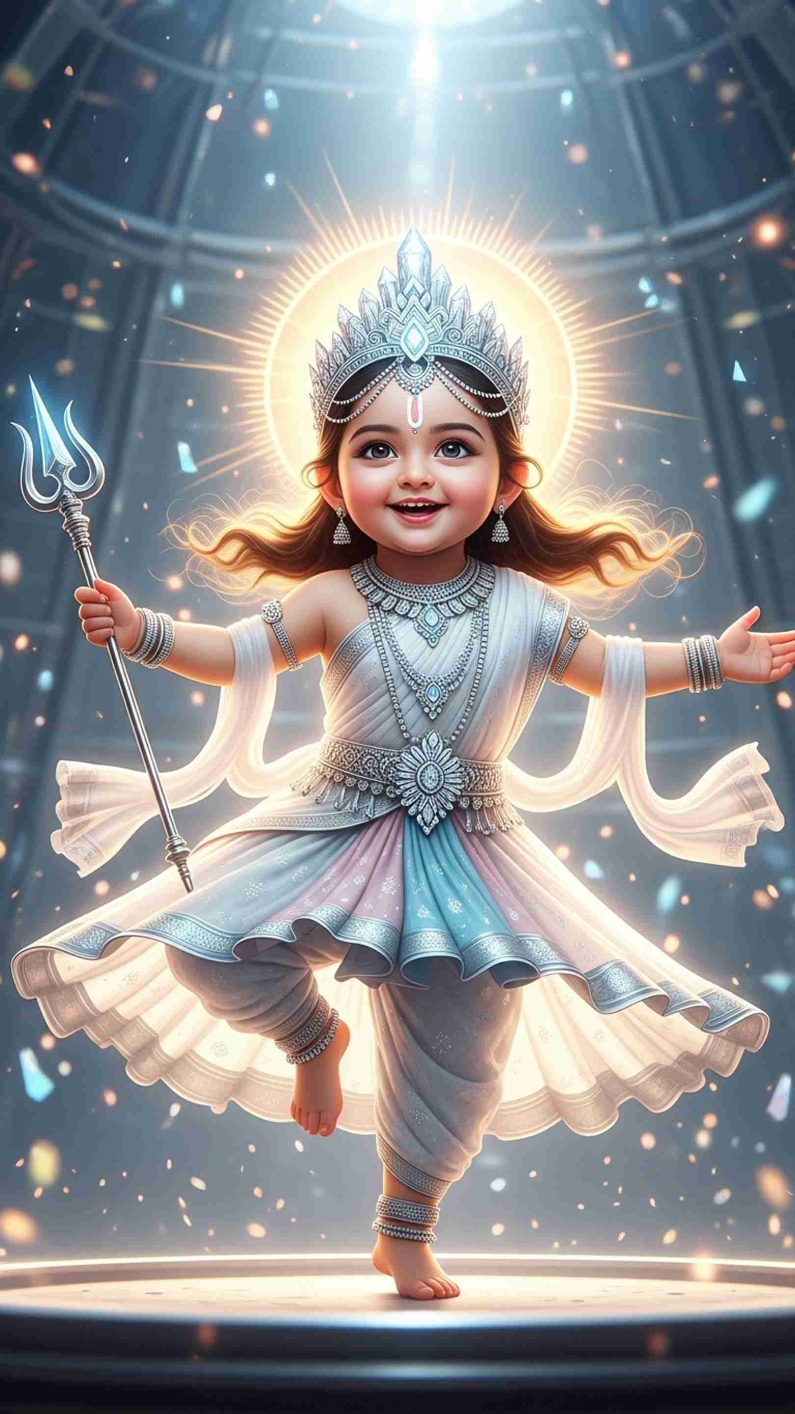 Cute Devi Mobile Wallpaper