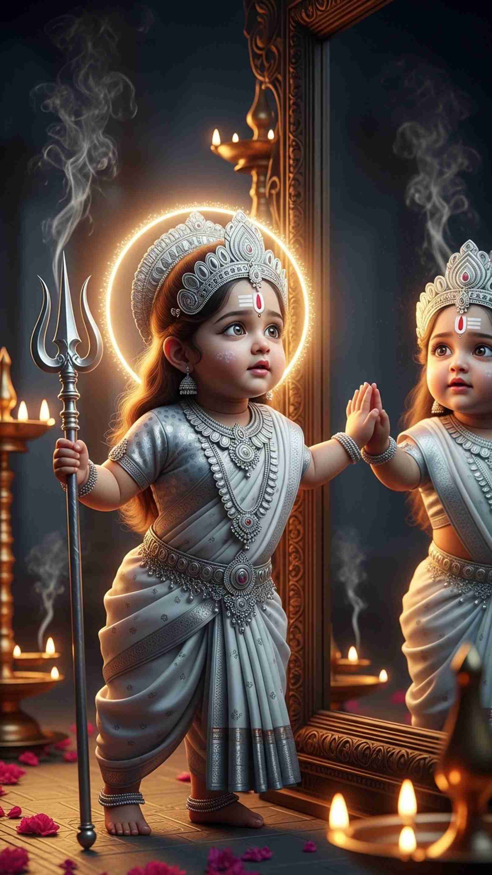 Cute Devi Mobile Wallpaper