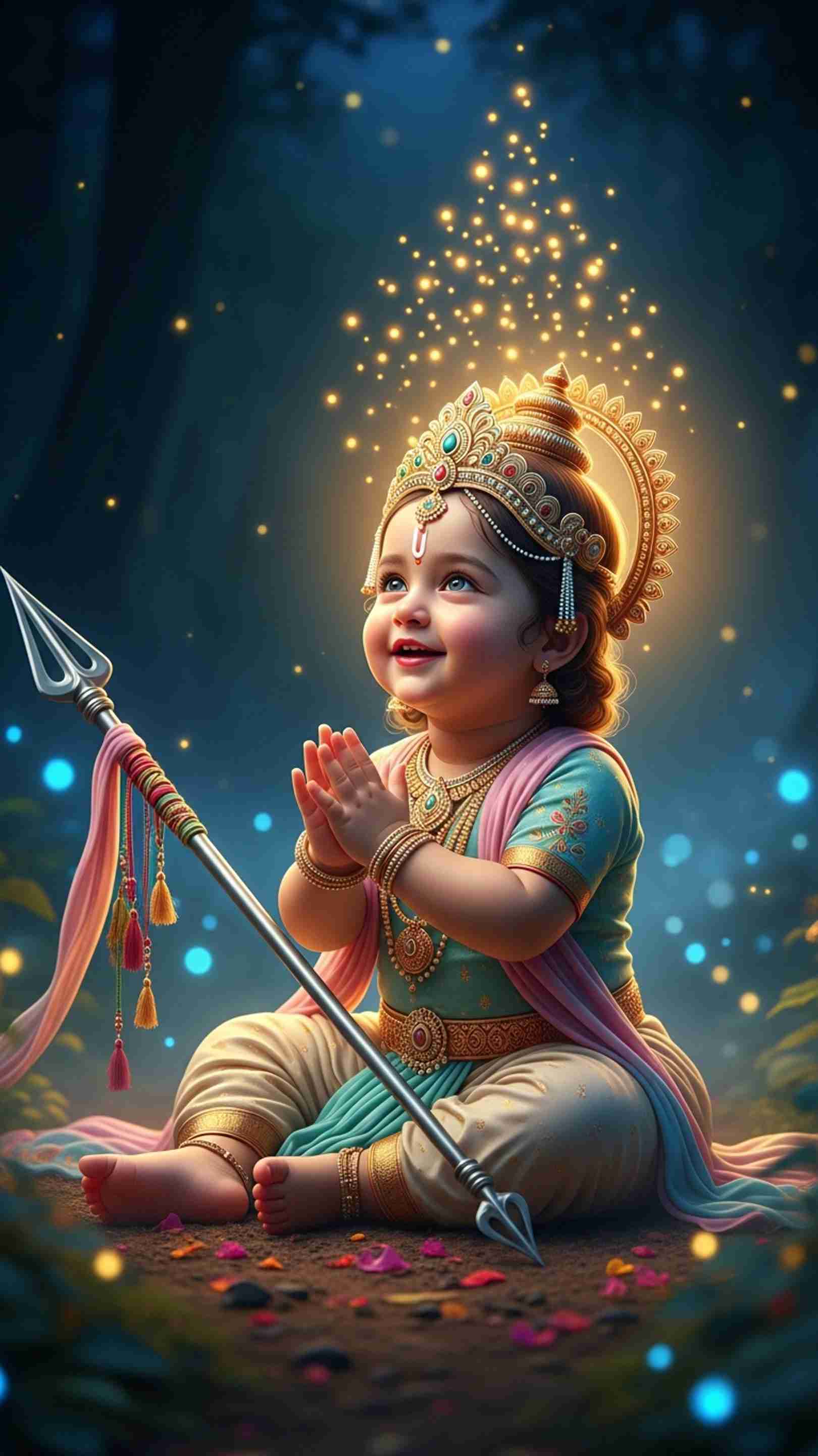Cute Devi Mobile Wallpaper