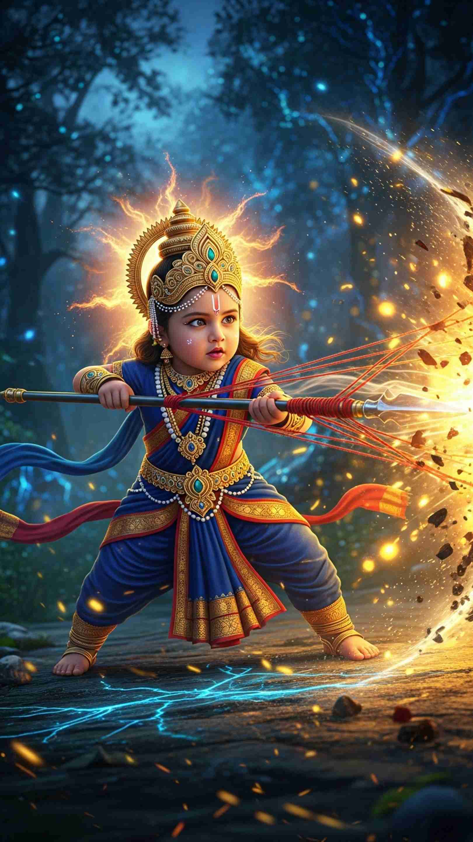Cute Devi Mobile Wallpaper