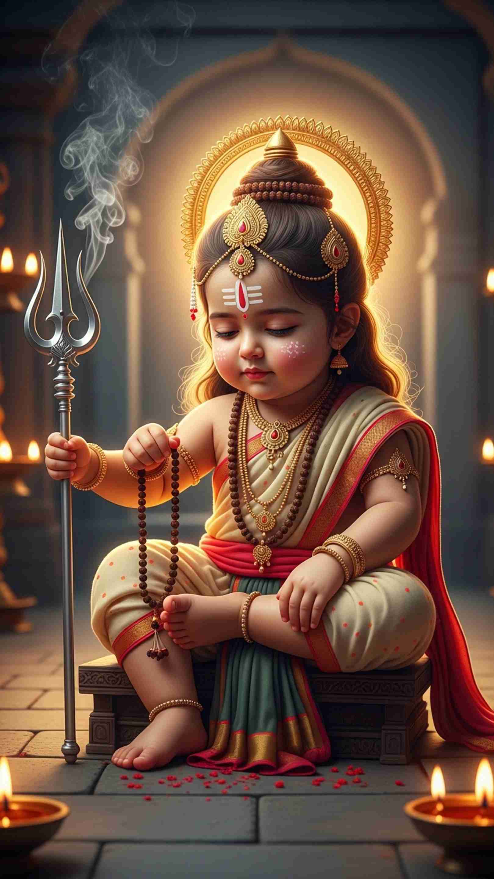 Cute Devi Mobile Wallpaper