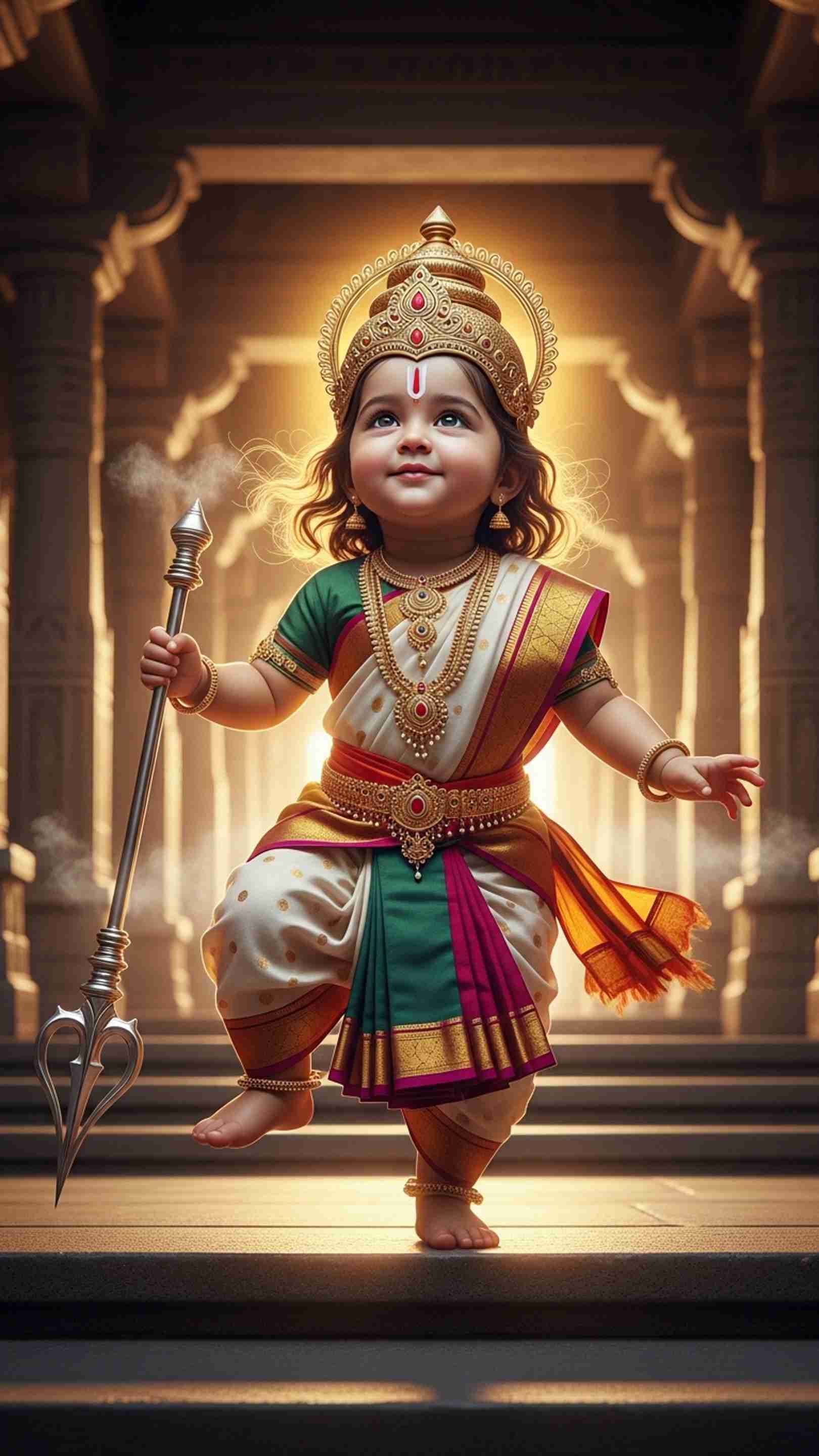 Cute Devi Mobile Wallpaper