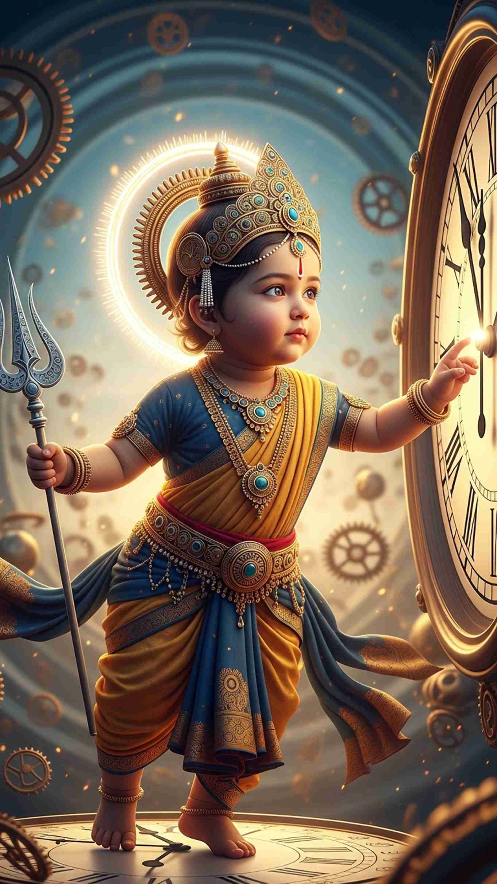 Cute Devi Mobile Wallpaper
