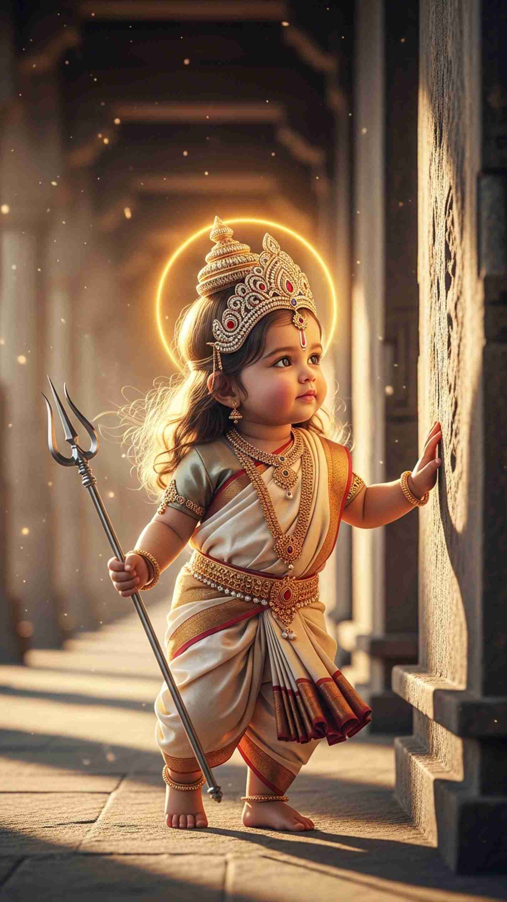 Cute Devi Mobile Wallpaper