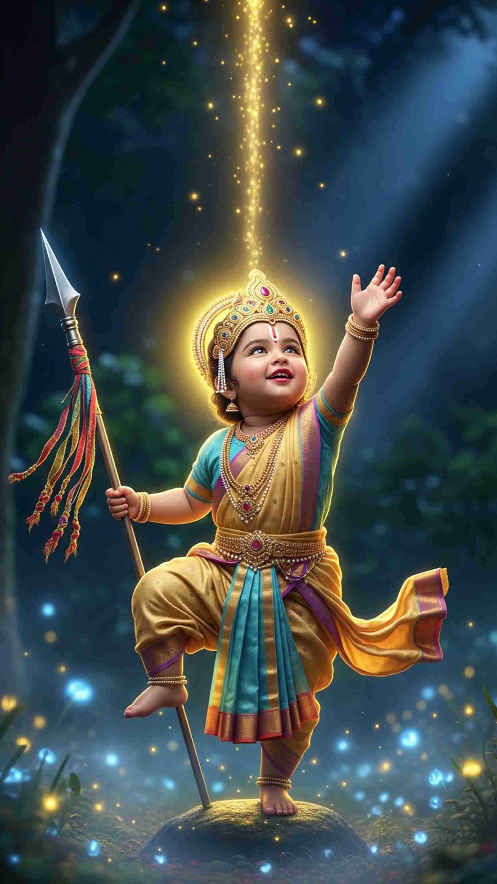Cute Devi Mobile Wallpaper