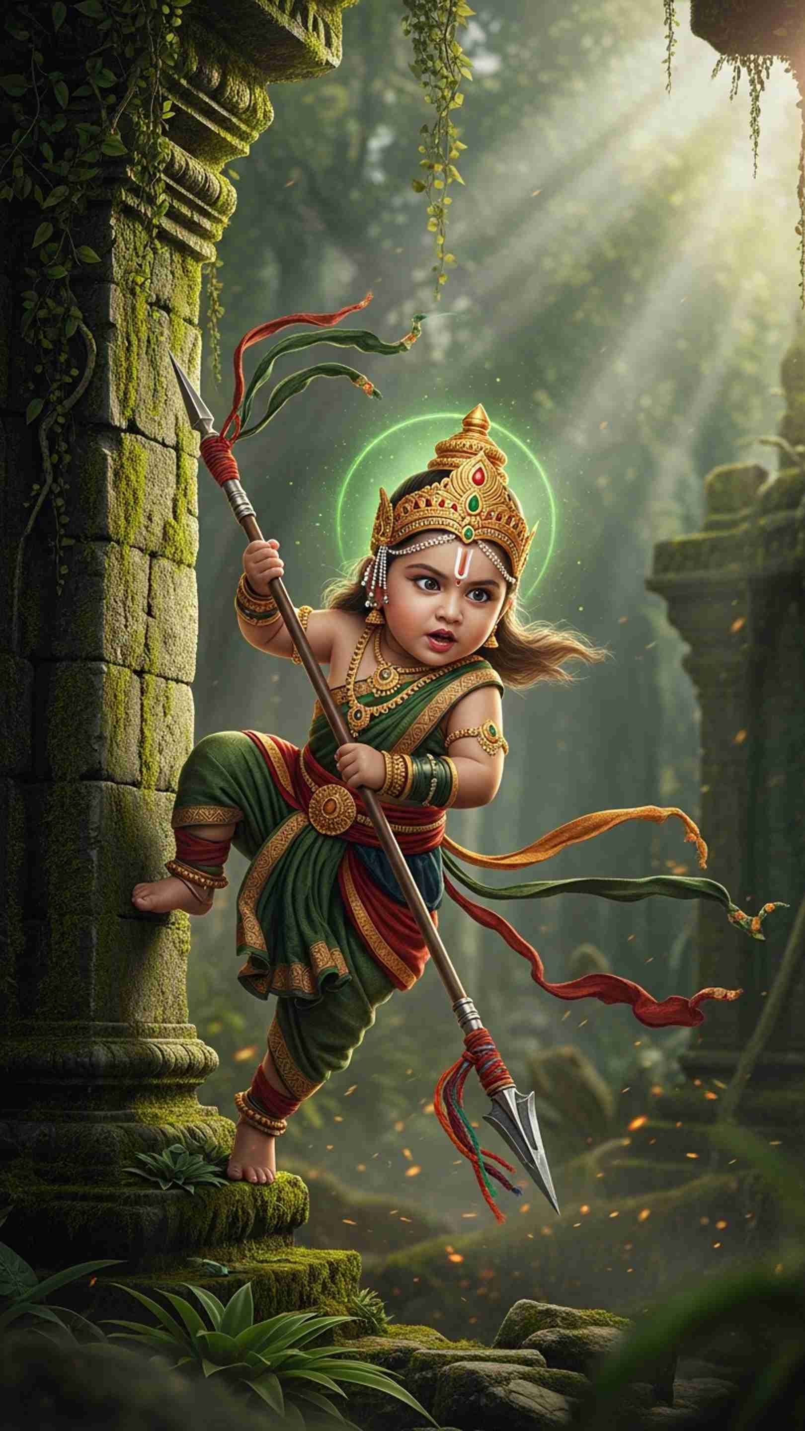 Cute Devi Mobile Wallpaper