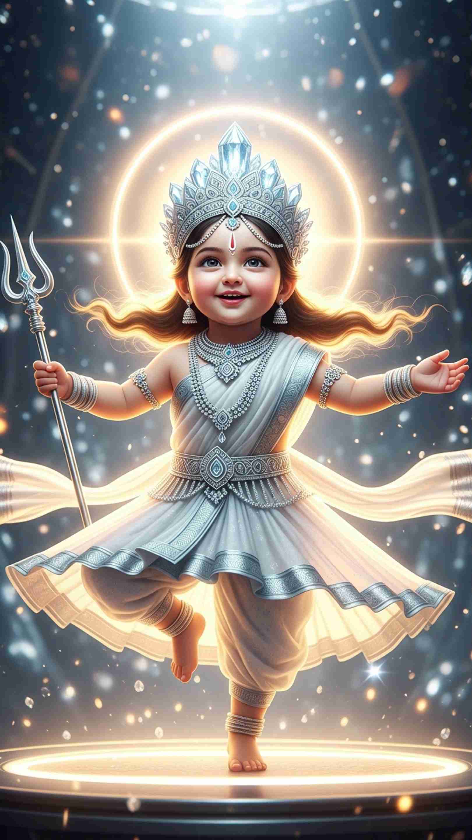 Cute Devi Mobile Wallpaper