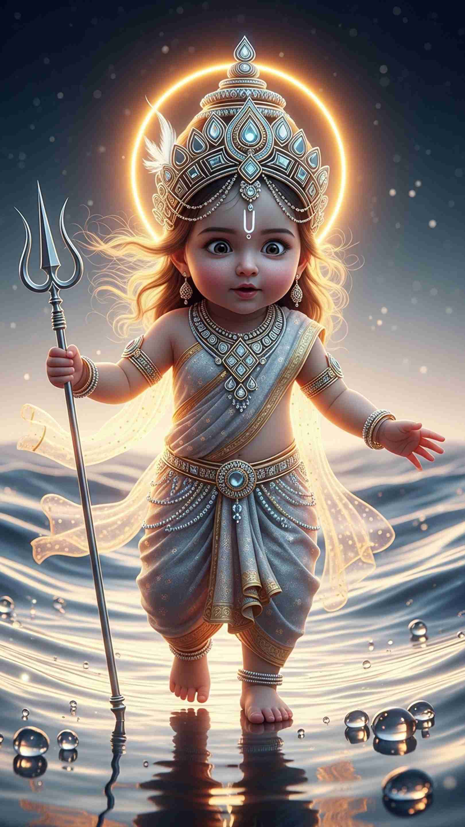 Cute Devi Mobile Wallpaper